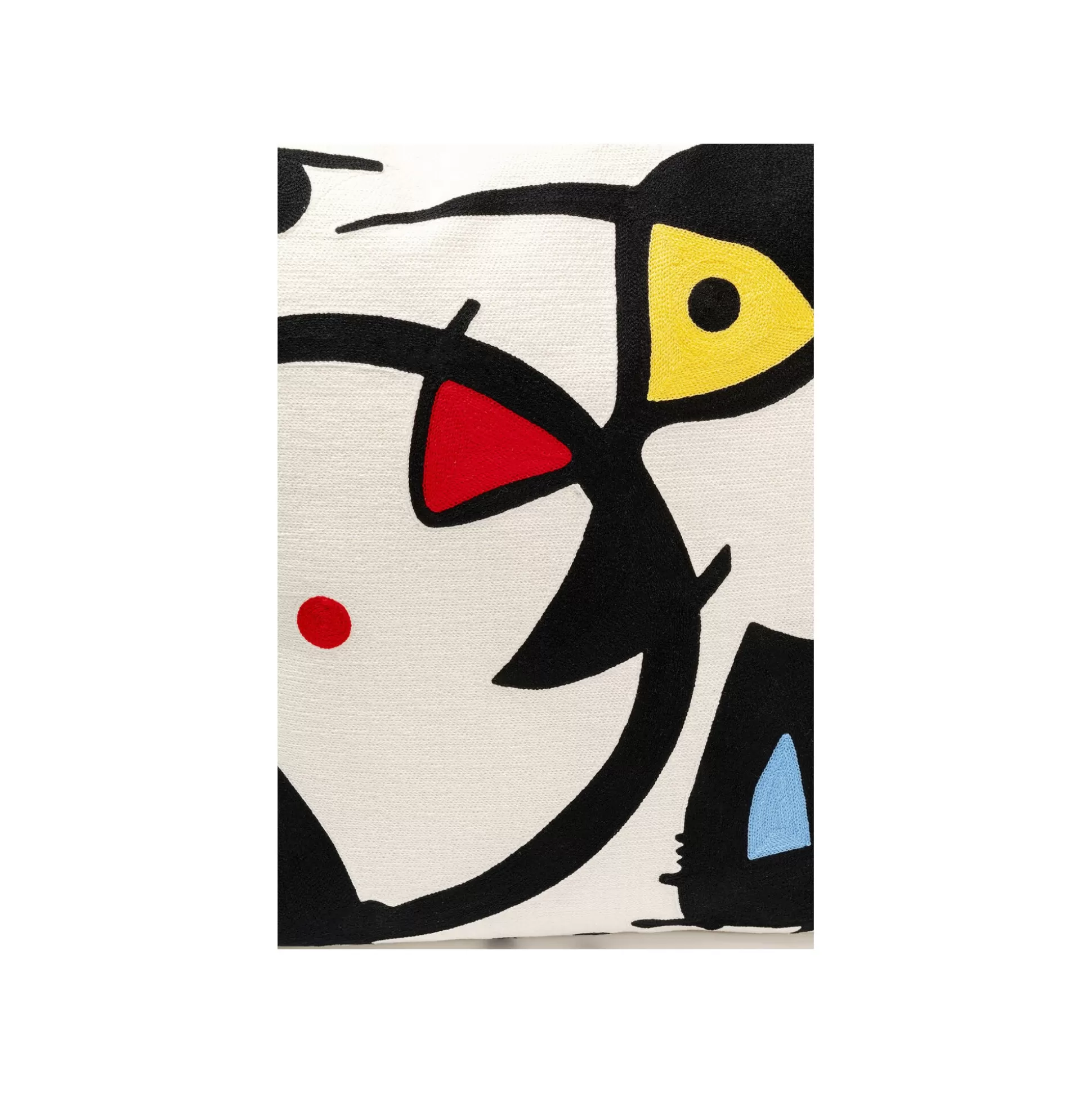 Coussin Art Line Blanc ^KARE Design Discount