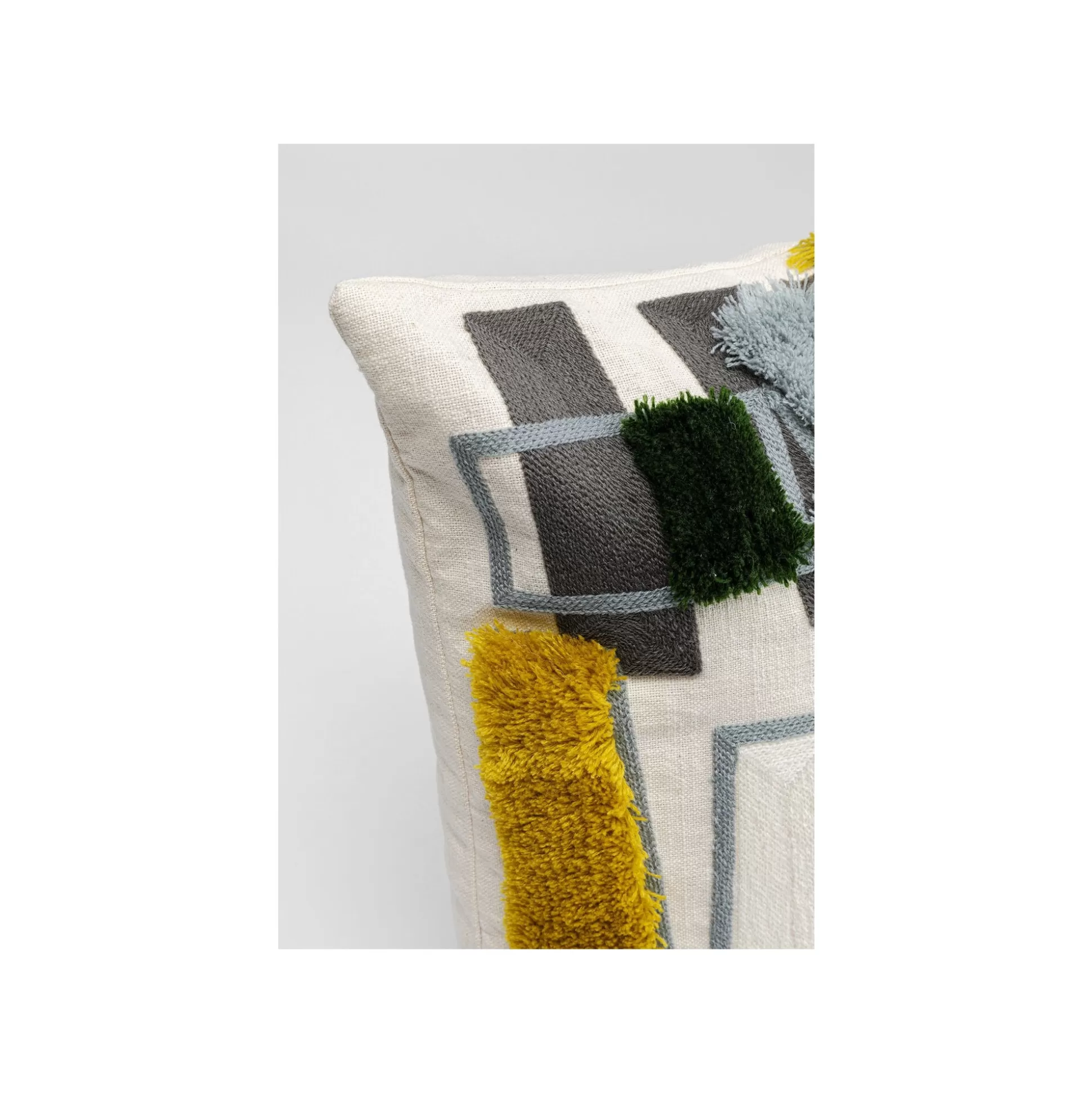 Coussin Geometric Gris ^KARE Design Clearance