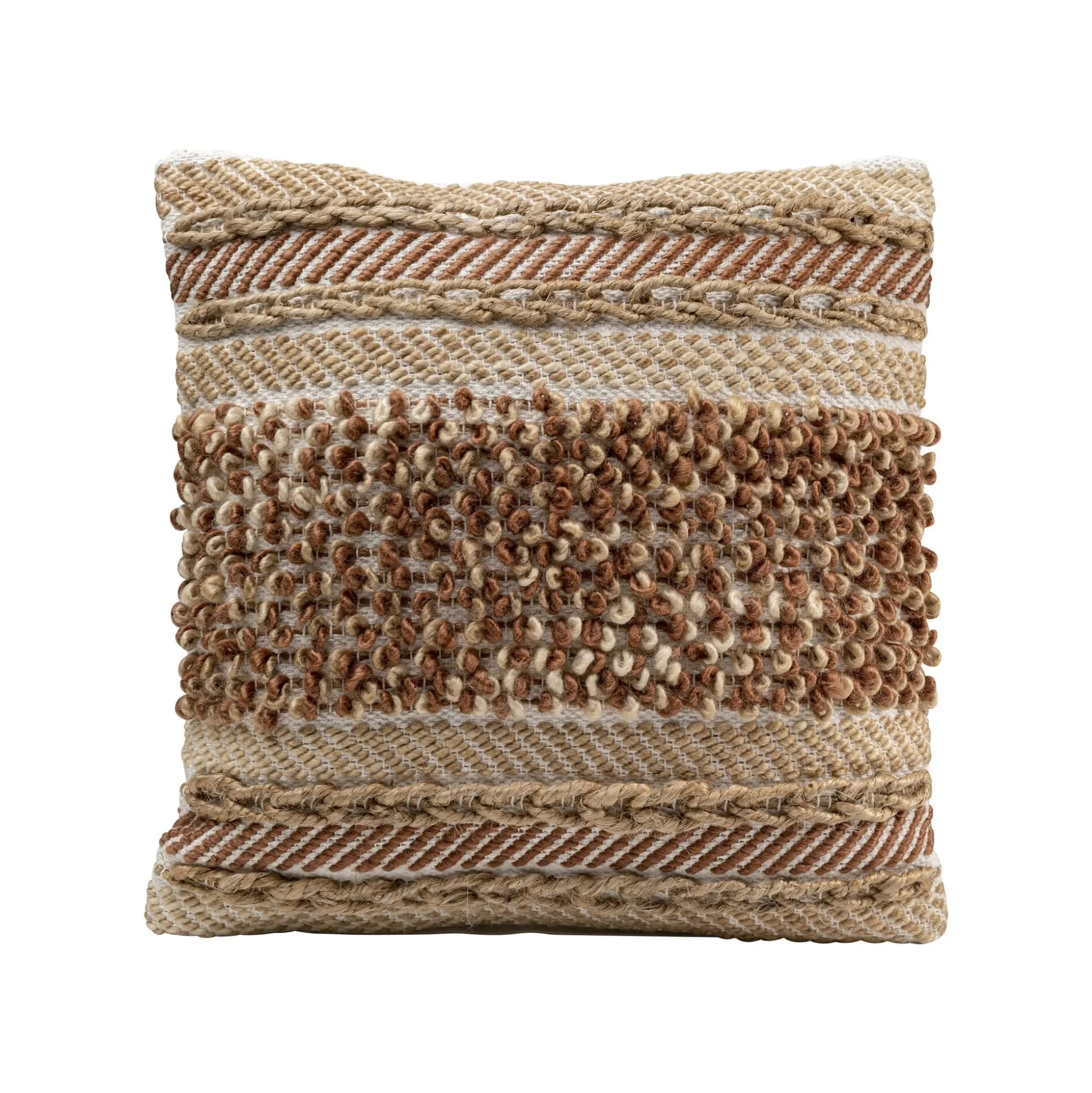 Coussin Loop Melange Marron ^KARE Design Best Sale