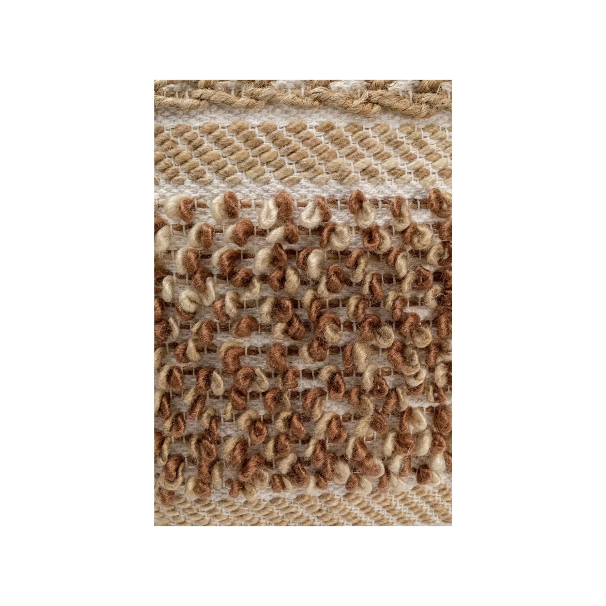Coussin Loop Melange Marron ^KARE Design Best Sale