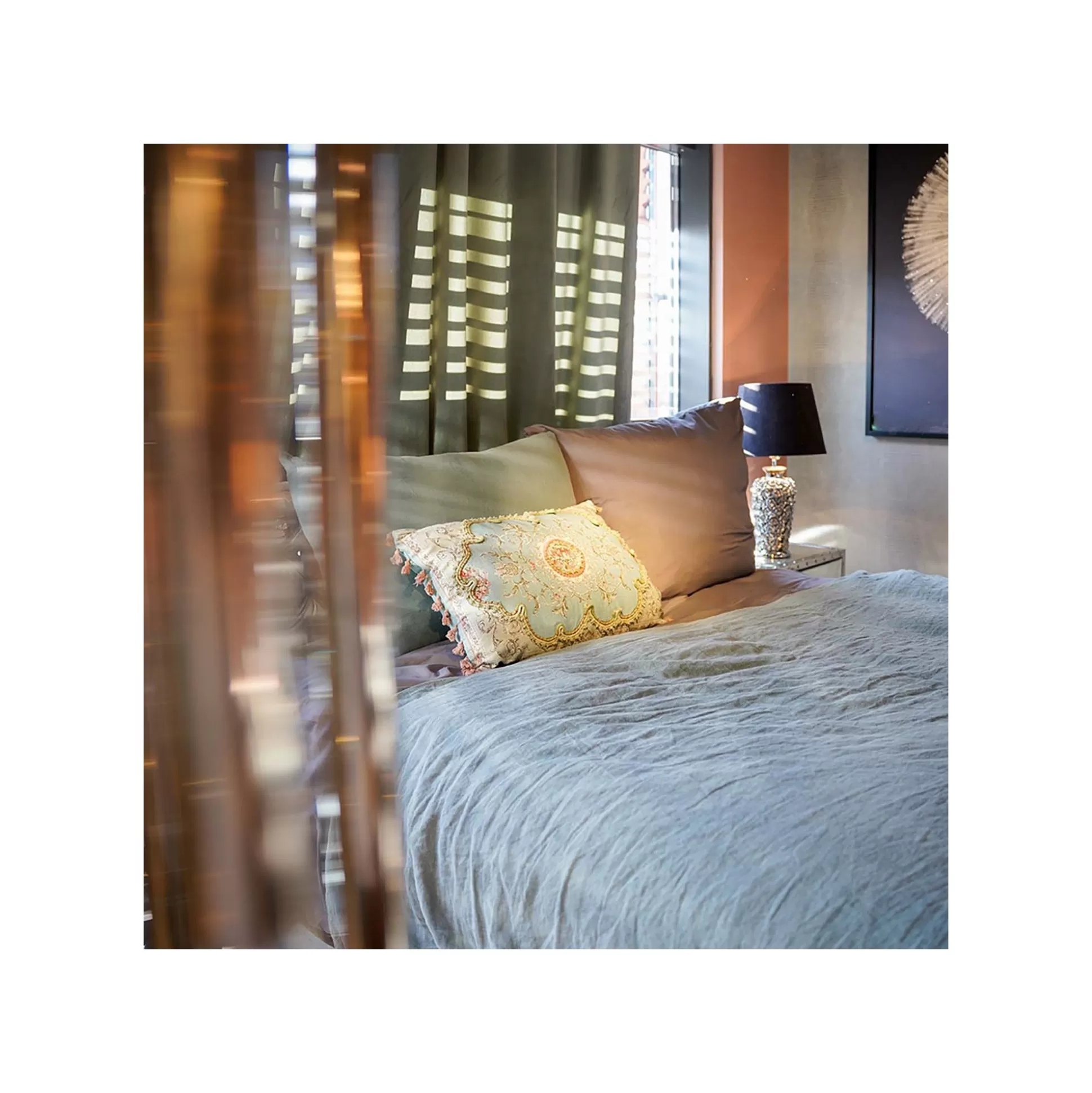 Coussin Orient Bleu ^KARE Design Cheap