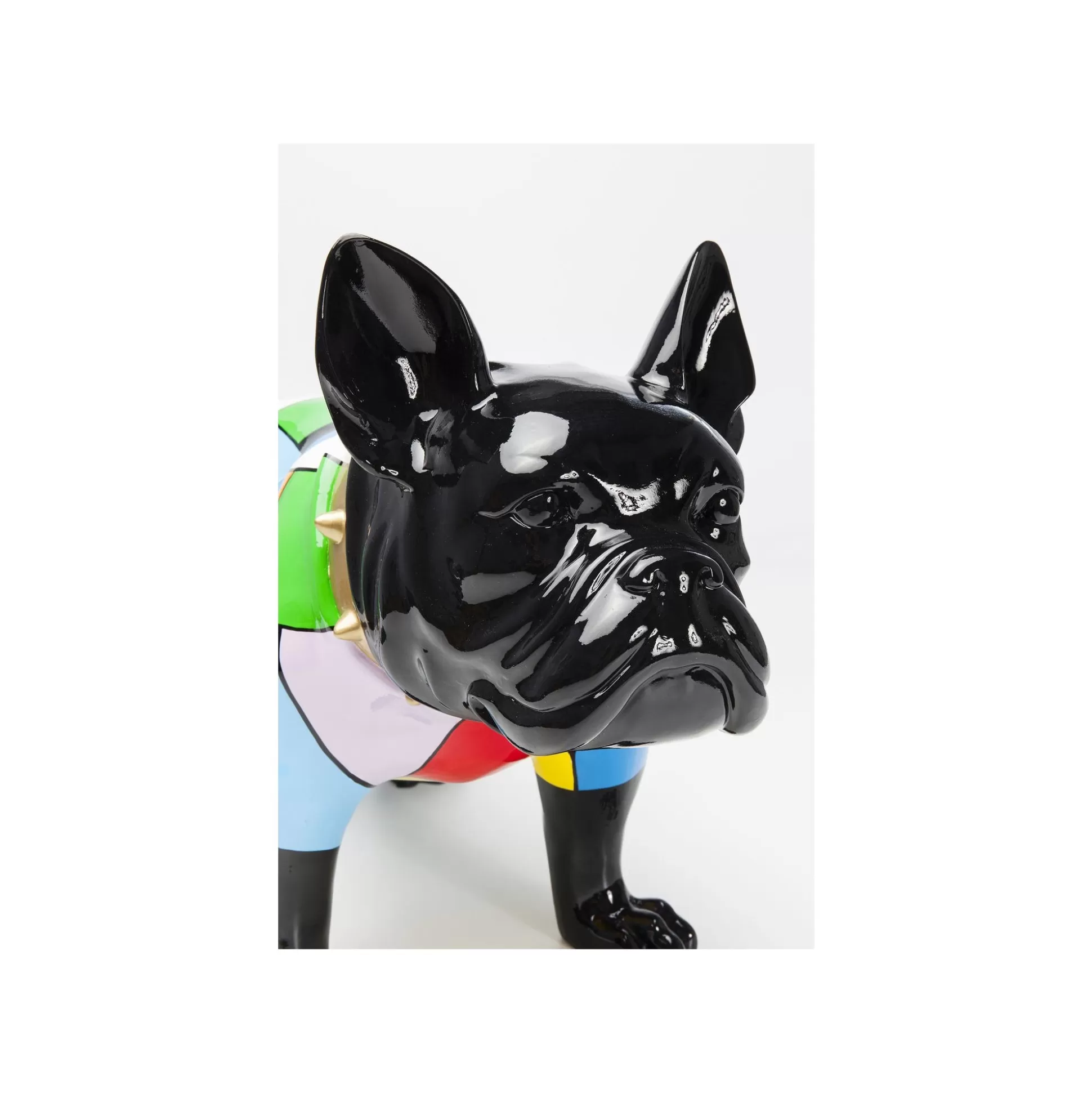 Déco Bouledogue Noir Pop Art ^KARE Design Sale