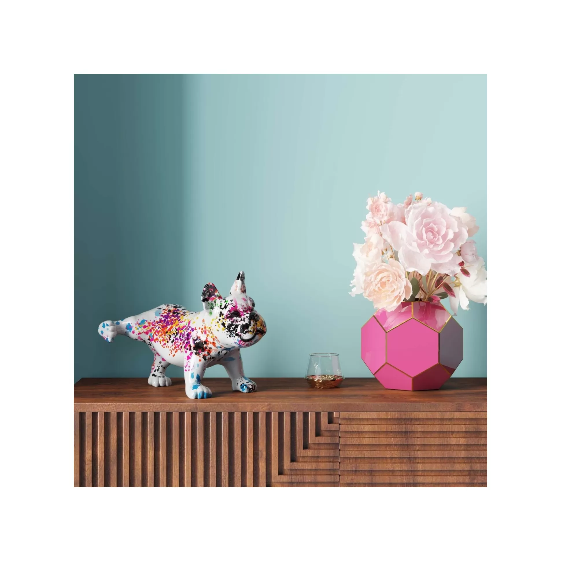 Déco Bouledogue Splash ^KARE Design Cheap