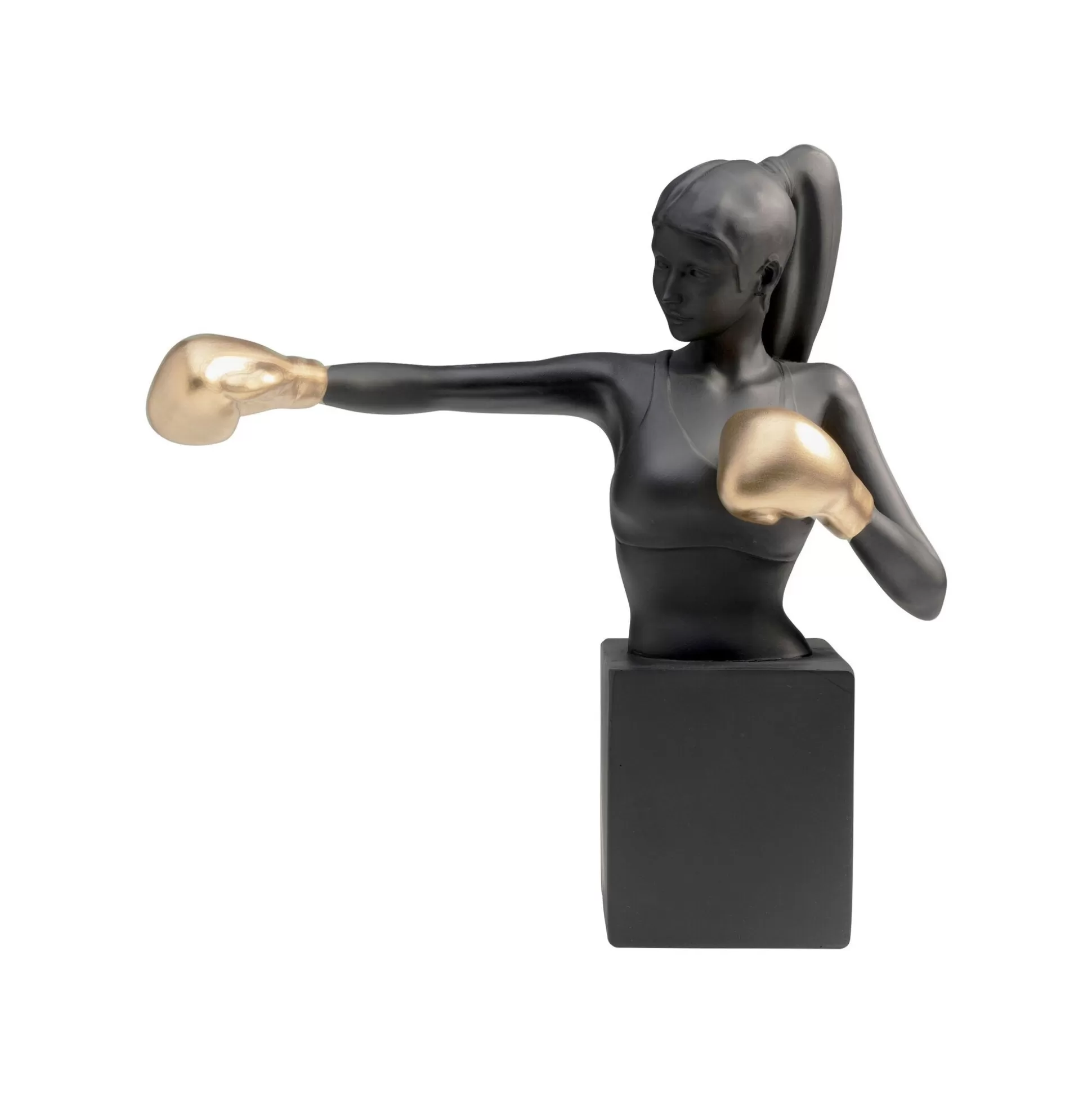 Déco Boxeuse Noire 68cm ^KARE Design Outlet