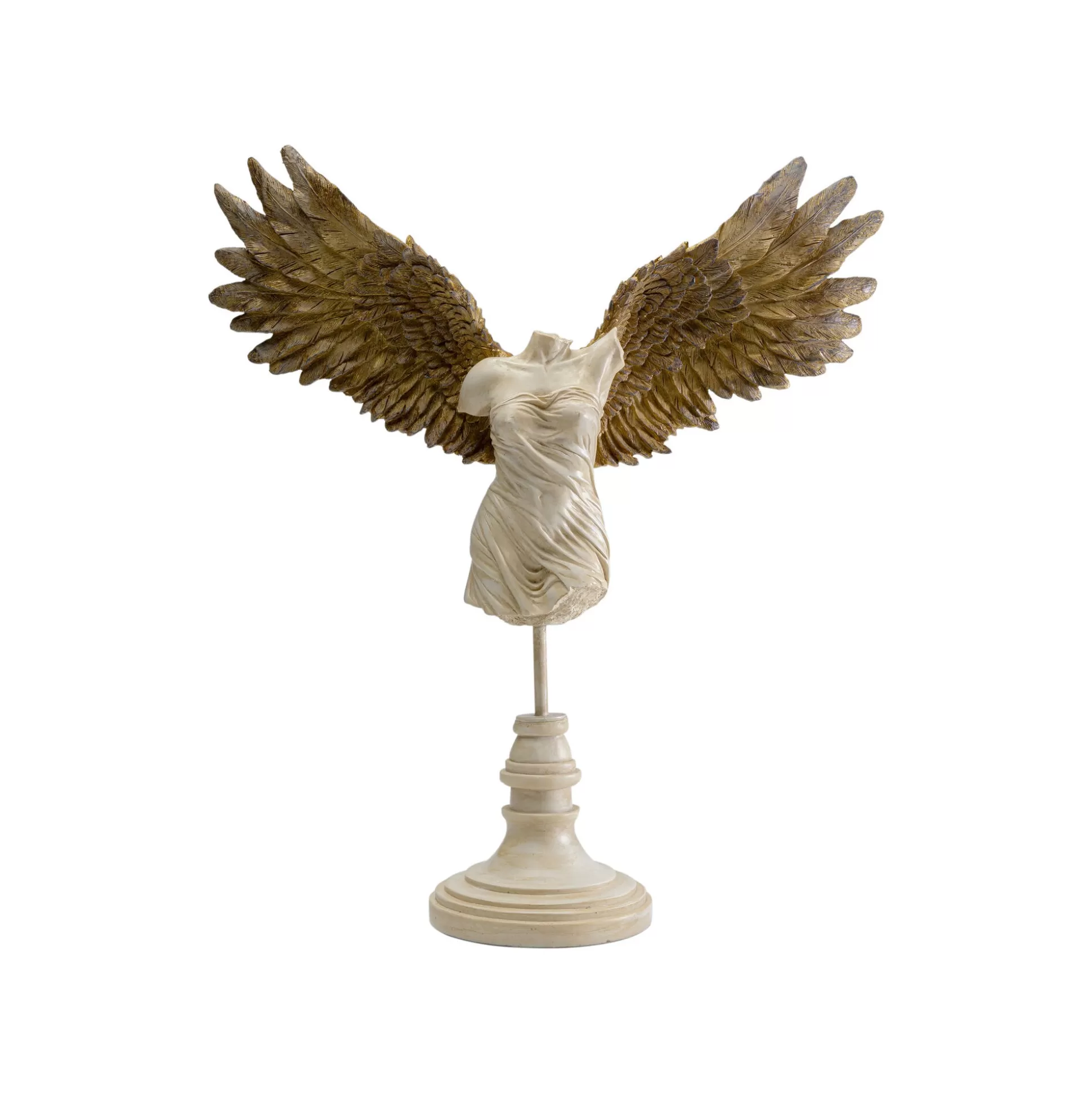 Déco Buste Femme Ailes Bronze 42cm ^KARE Design Online