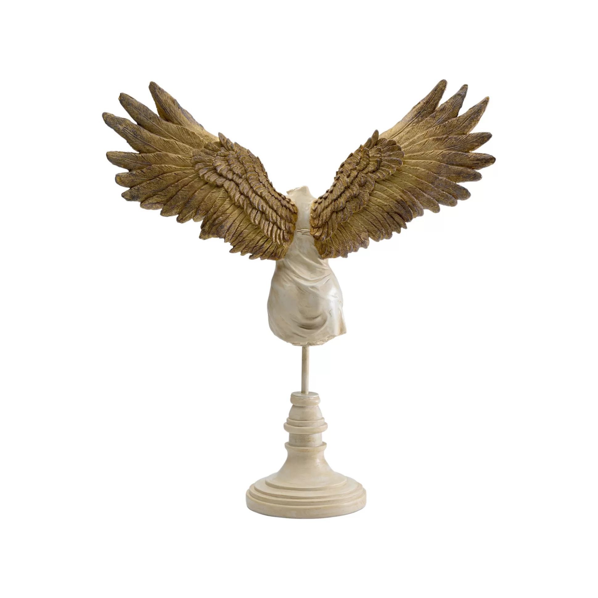Déco Buste Femme Ailes Bronze 42cm ^KARE Design Online