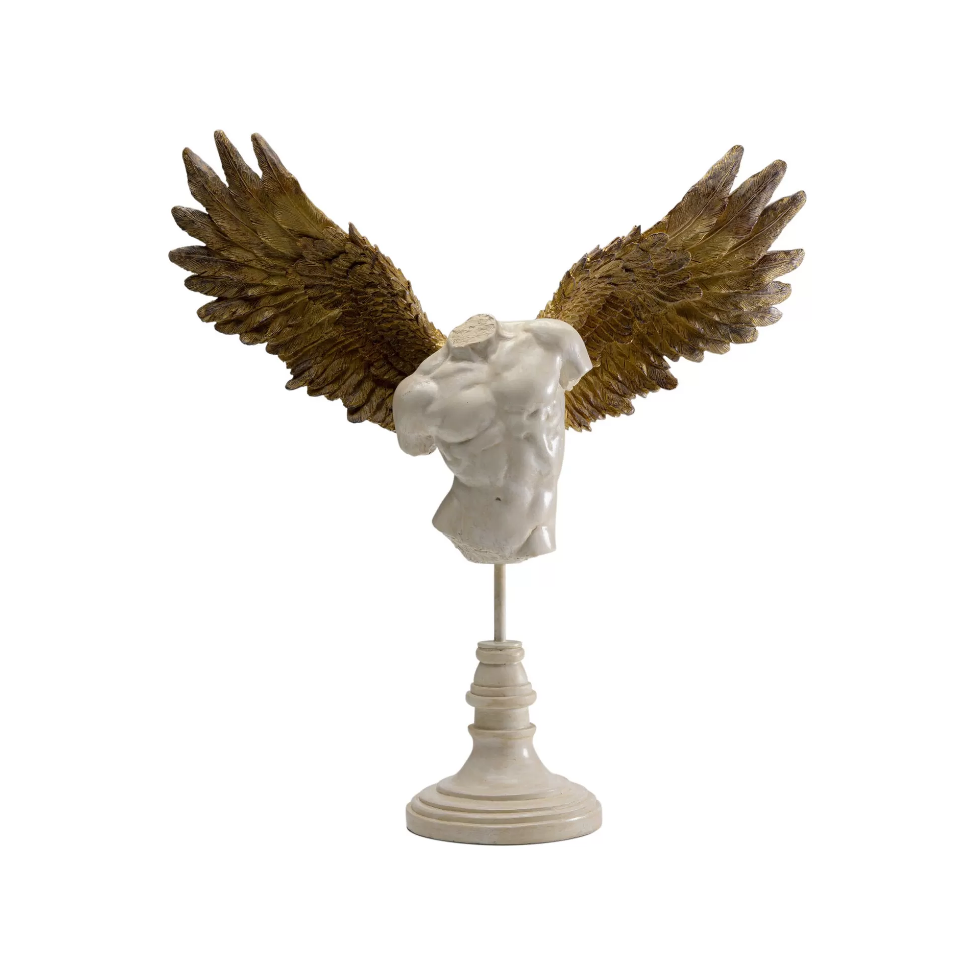 Déco Buste Homme Ailes Bronze 45cm ^KARE Design Store