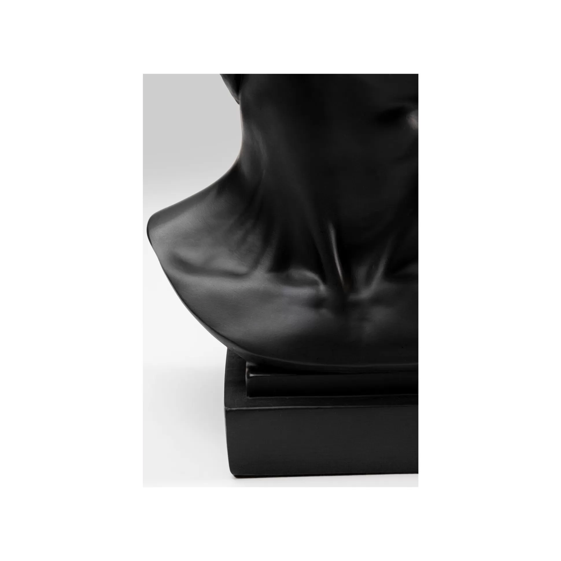 Déco Buste Homme Noir Profil Masque Doré ^KARE Design Cheap