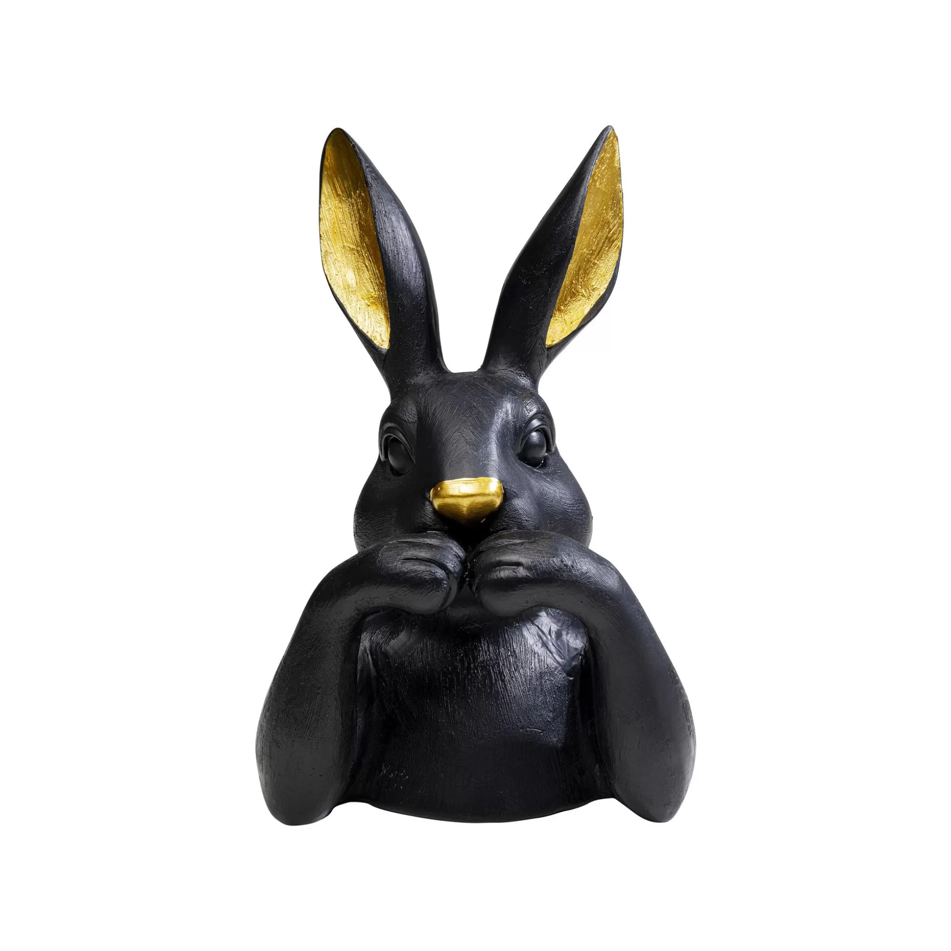 Déco Buste Lapin Noir 23cm ^KARE Design Best