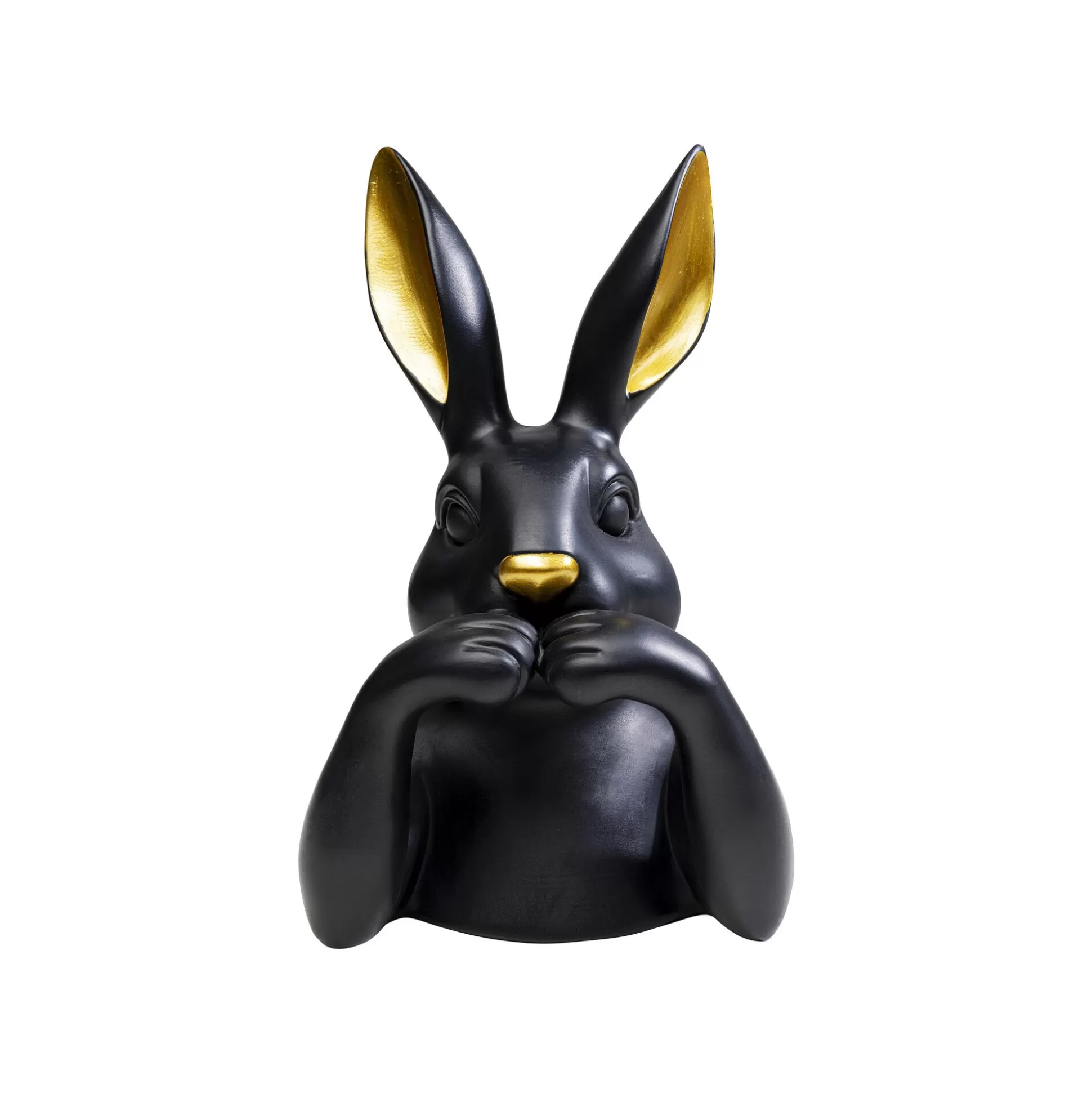 Déco Buste Lapin Noir 31cm ^KARE Design Flash Sale