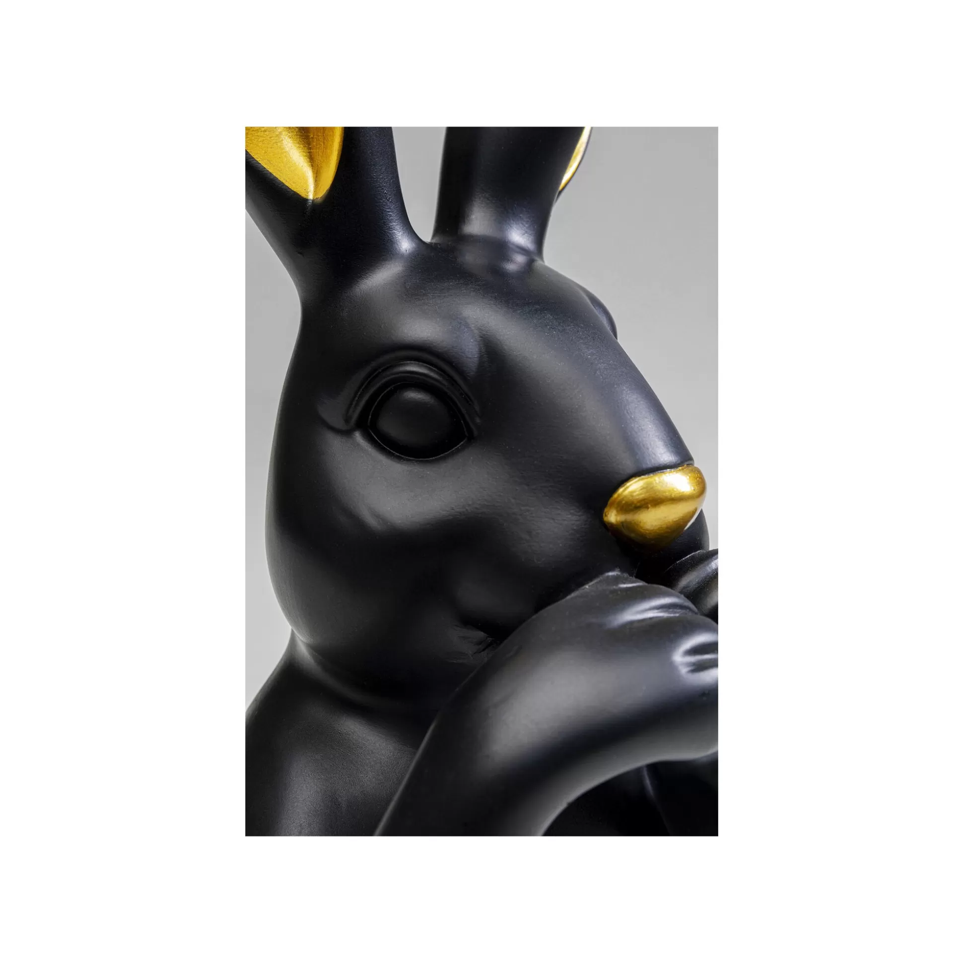 Déco Buste Lapin Noir 31cm ^KARE Design Flash Sale
