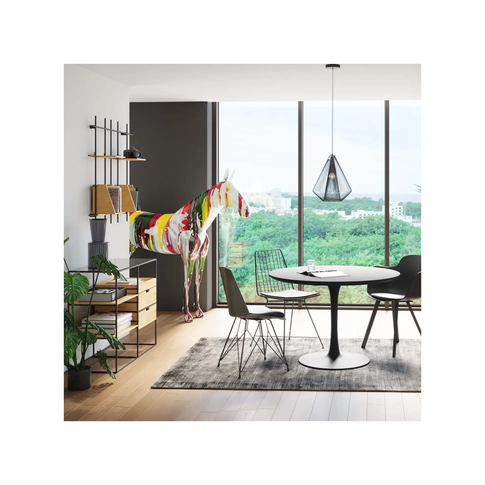 Déco Cheval Multicolore XXL ^KARE Design Shop