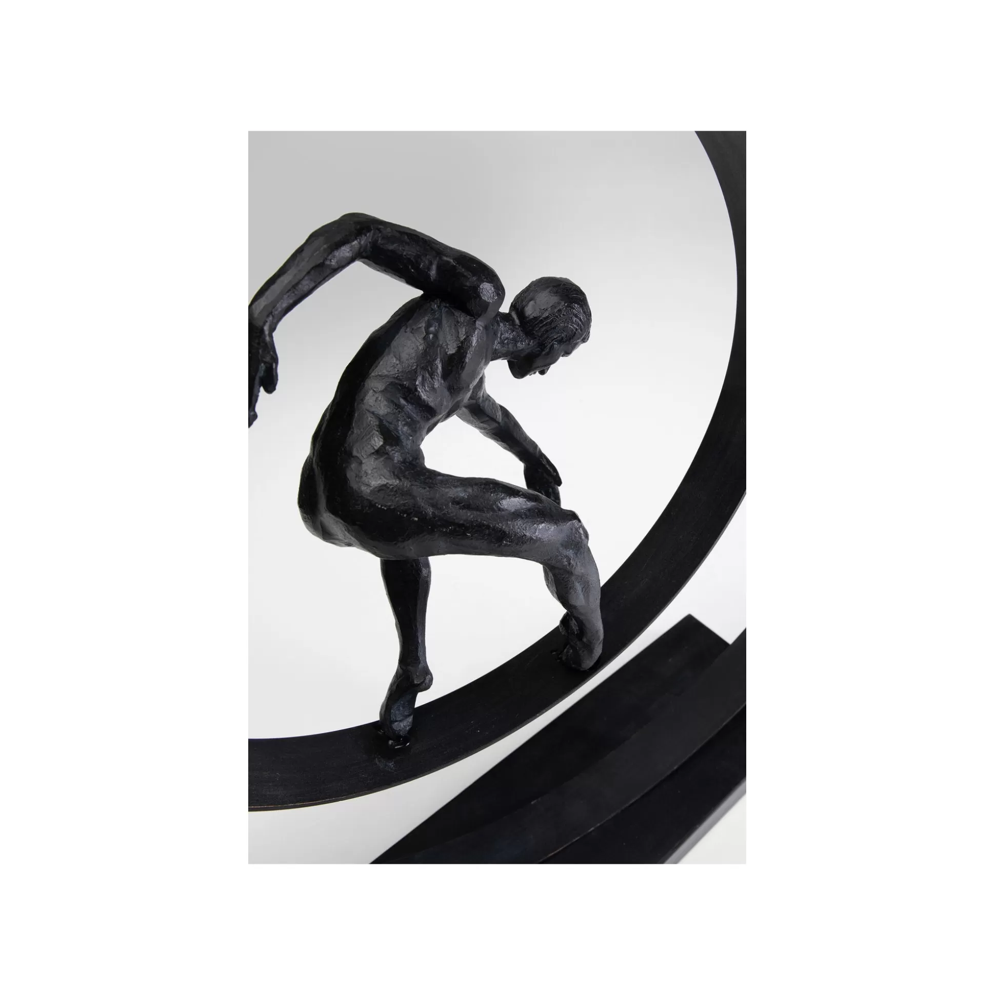 Déco Danseur Anneaux Noir 45cm ^KARE Design New
