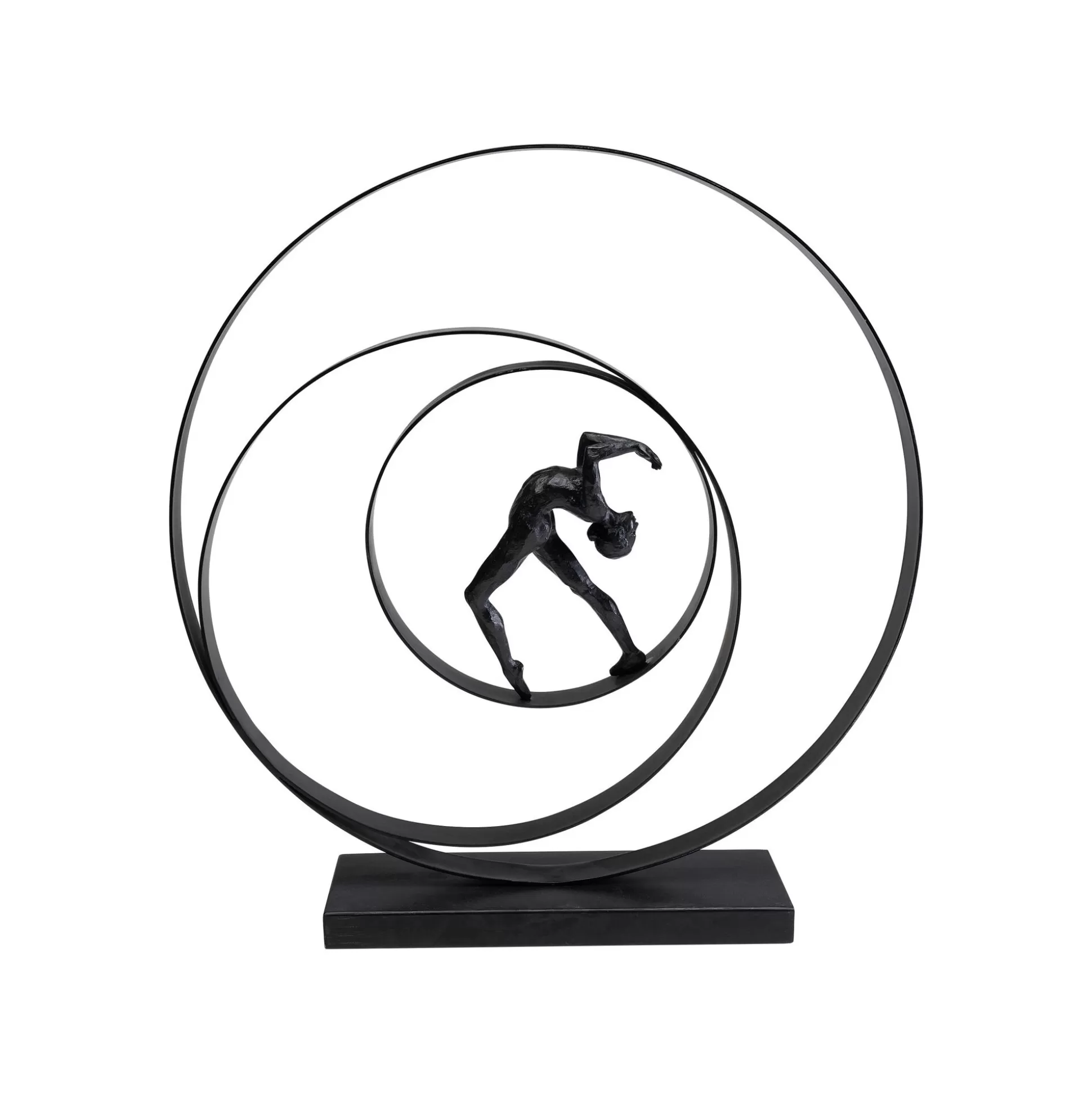 Déco Danseuse Anneaux Noir 50cm ^KARE Design Best