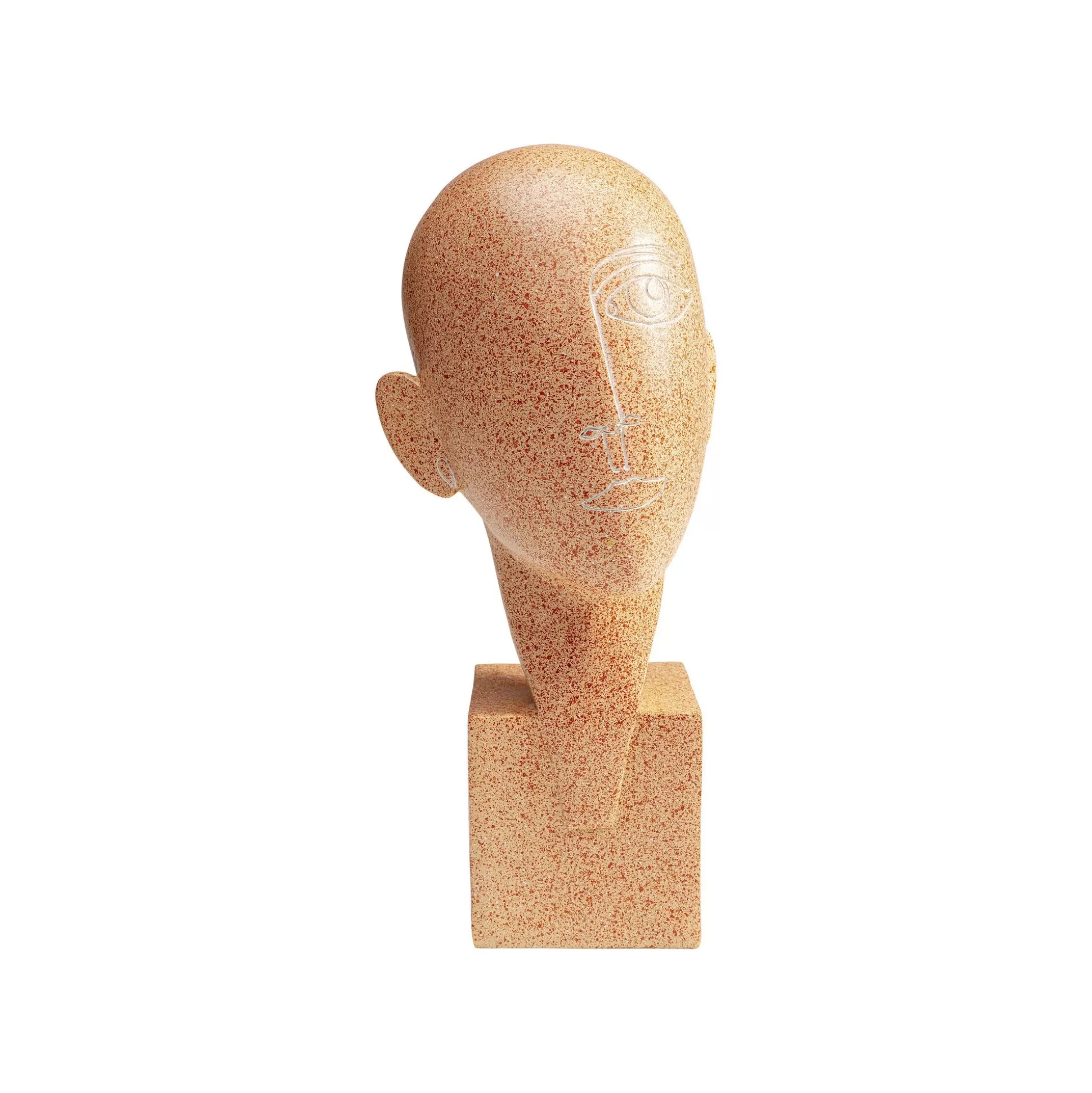 Déco Demi Visage Orange ^KARE Design Online