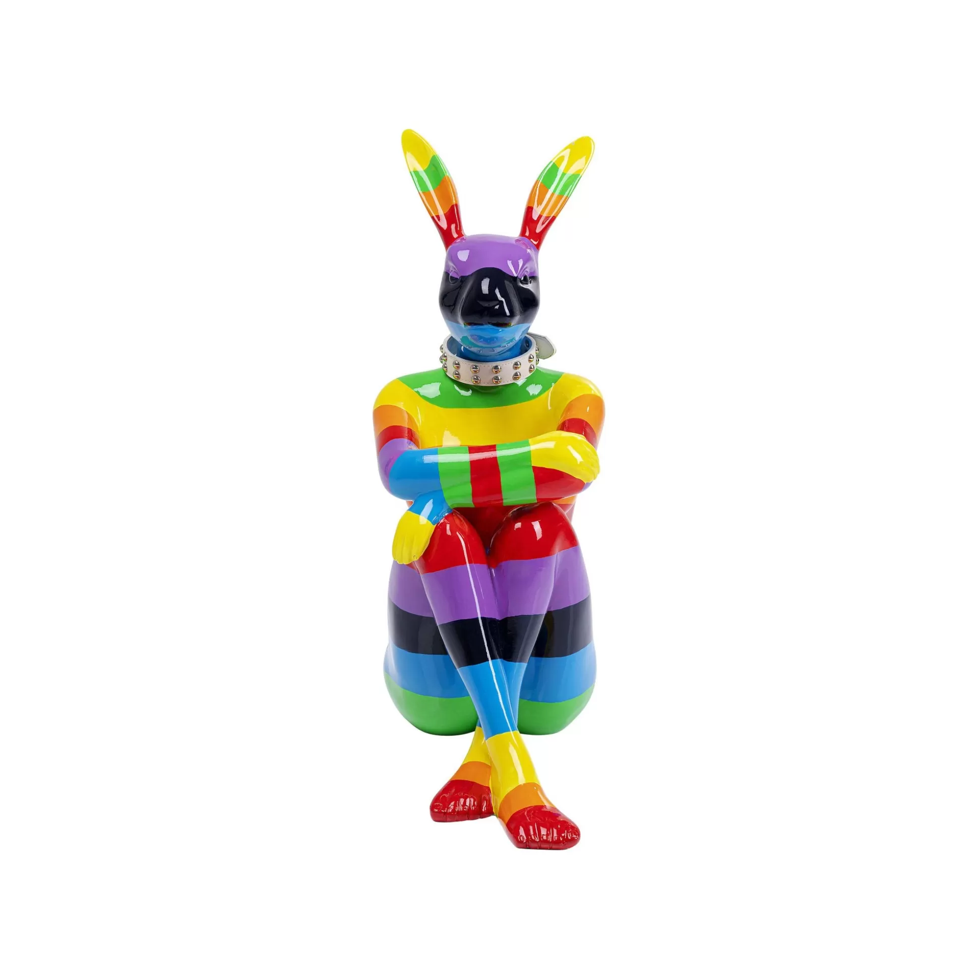 Déco Lapin Rayures Multicolores XL 80cm ^KARE Design Cheap