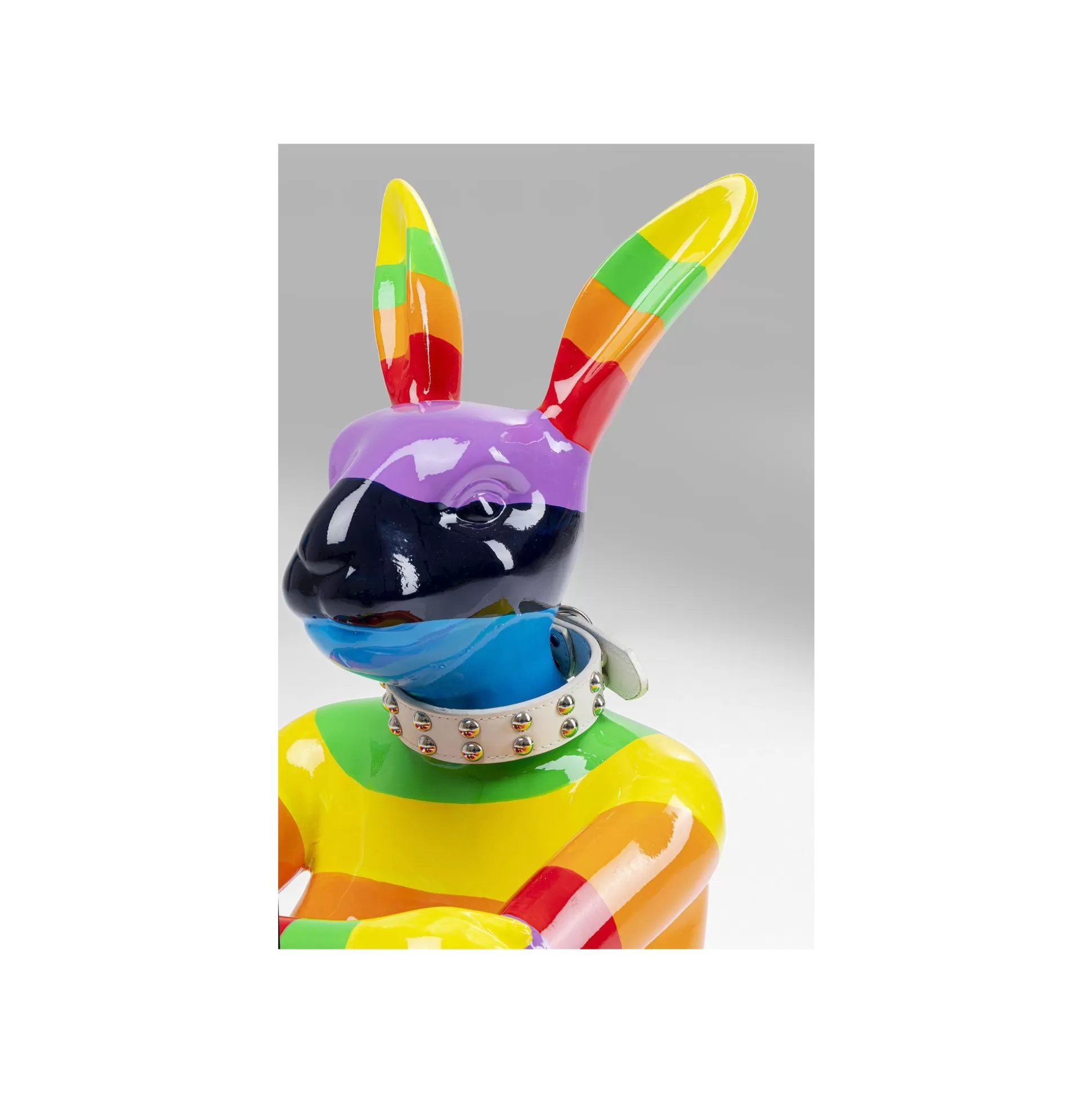 Déco Lapin Rayures Multicolores XL 80cm ^KARE Design Cheap