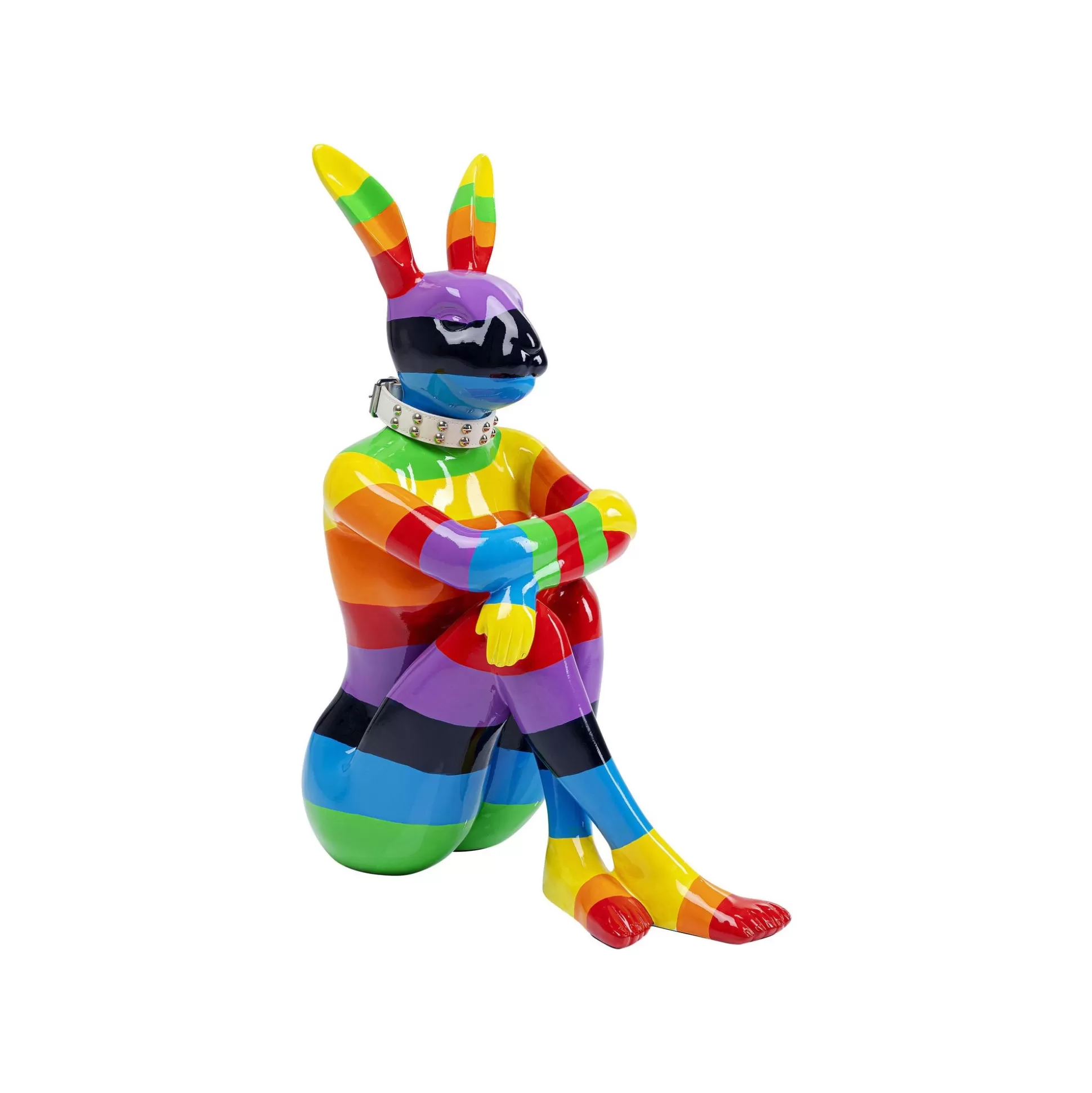 Déco Lapin Rayures Multicolores XL 80cm ^KARE Design Cheap