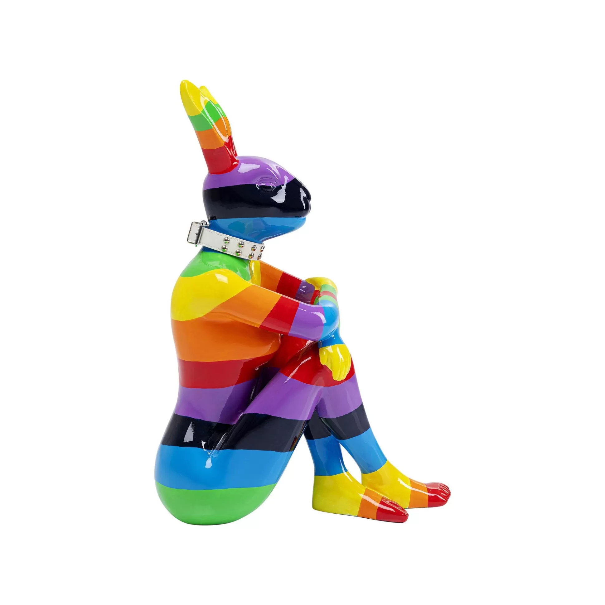Déco Lapin Rayures Multicolores XL 80cm ^KARE Design Cheap