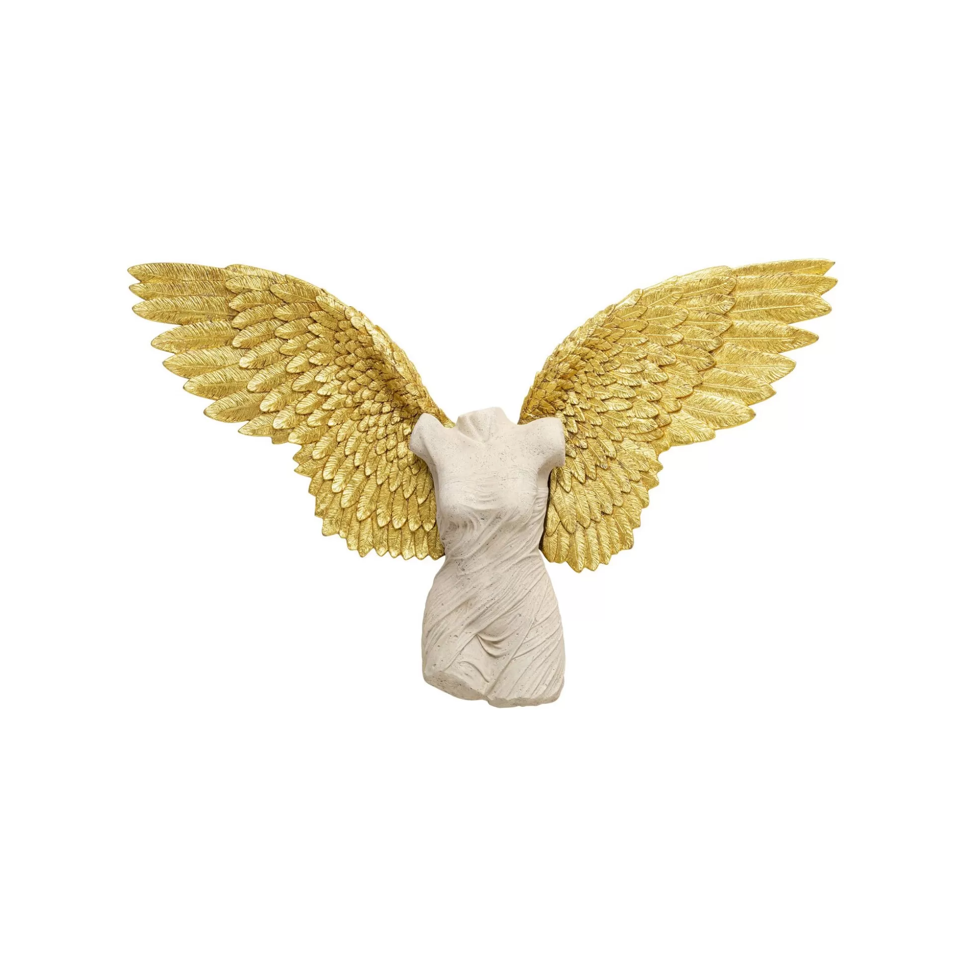 Déco Murale Buste Femme Ailes Dorées 124x71cm ^KARE Design Cheap
