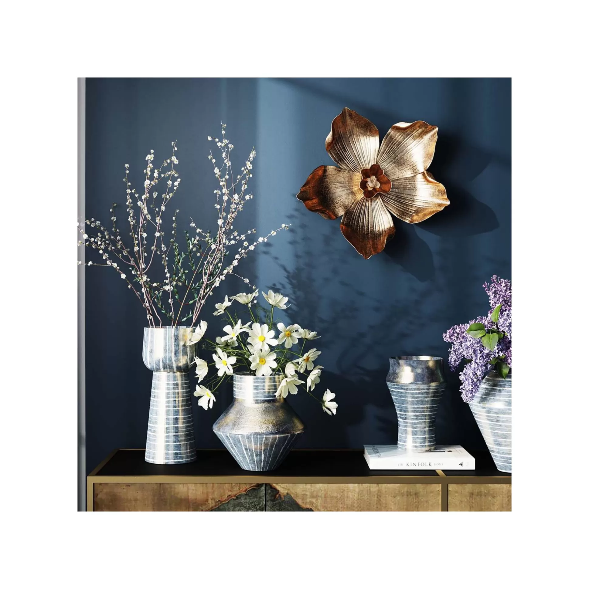 Déco Murale Orchidée Dorée 44cm ^KARE Design Best Sale