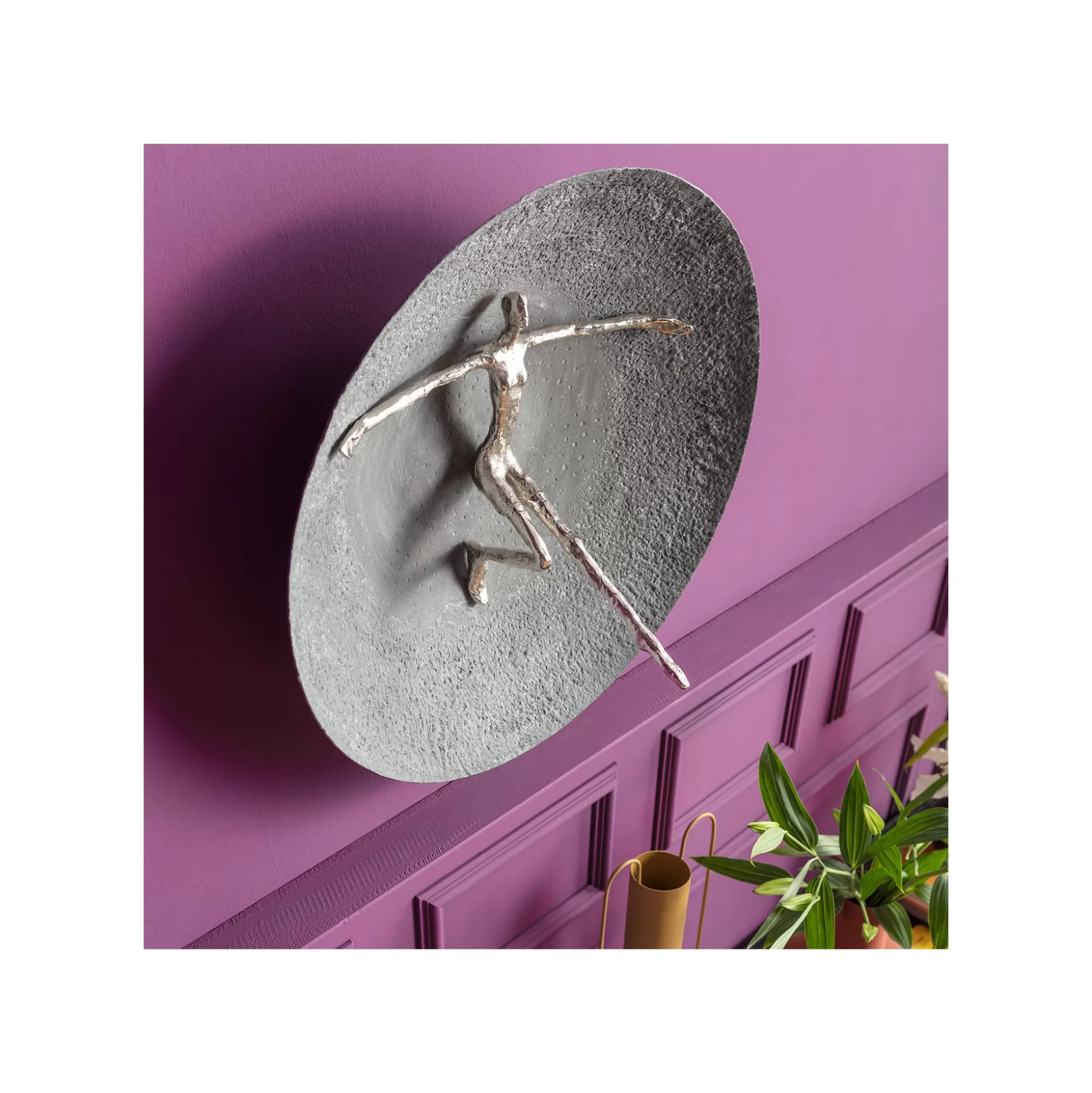 Déco Murale Umano 60cm Argentée ^KARE Design Flash Sale