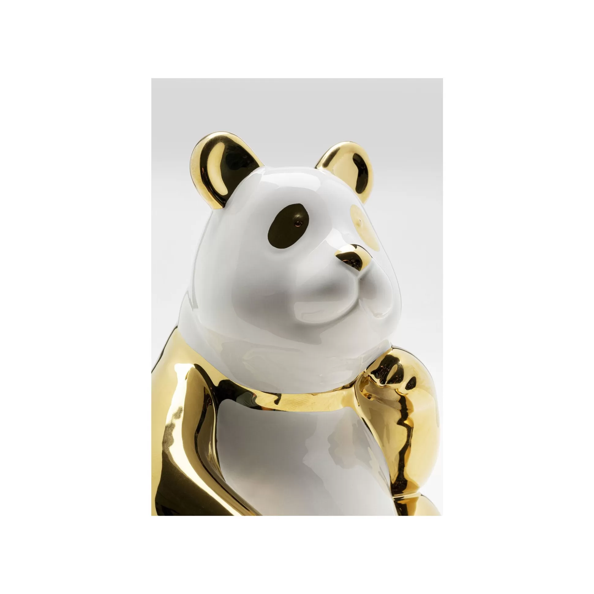 Déco Panda Doré Et Blanc Assis 19cm ^KARE Design Best