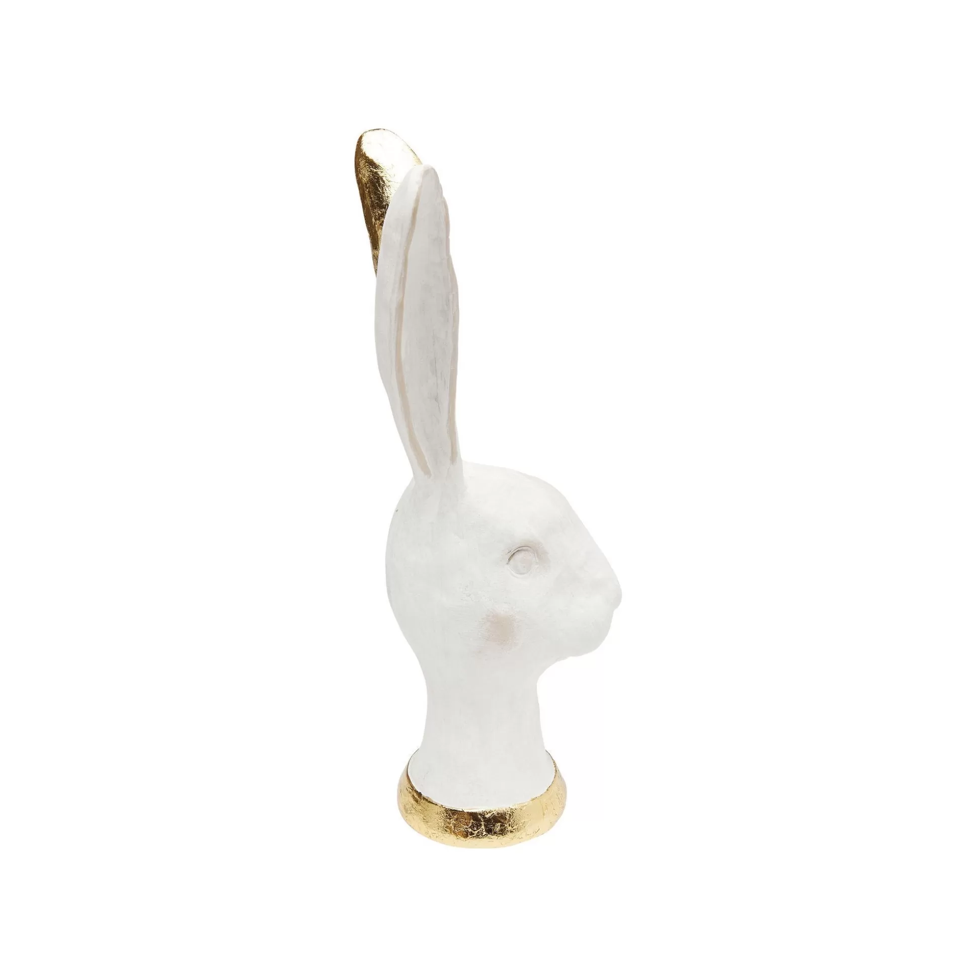 Déco Tête De Lapin Blanc Et Doré 30cm ^KARE Design Flash Sale