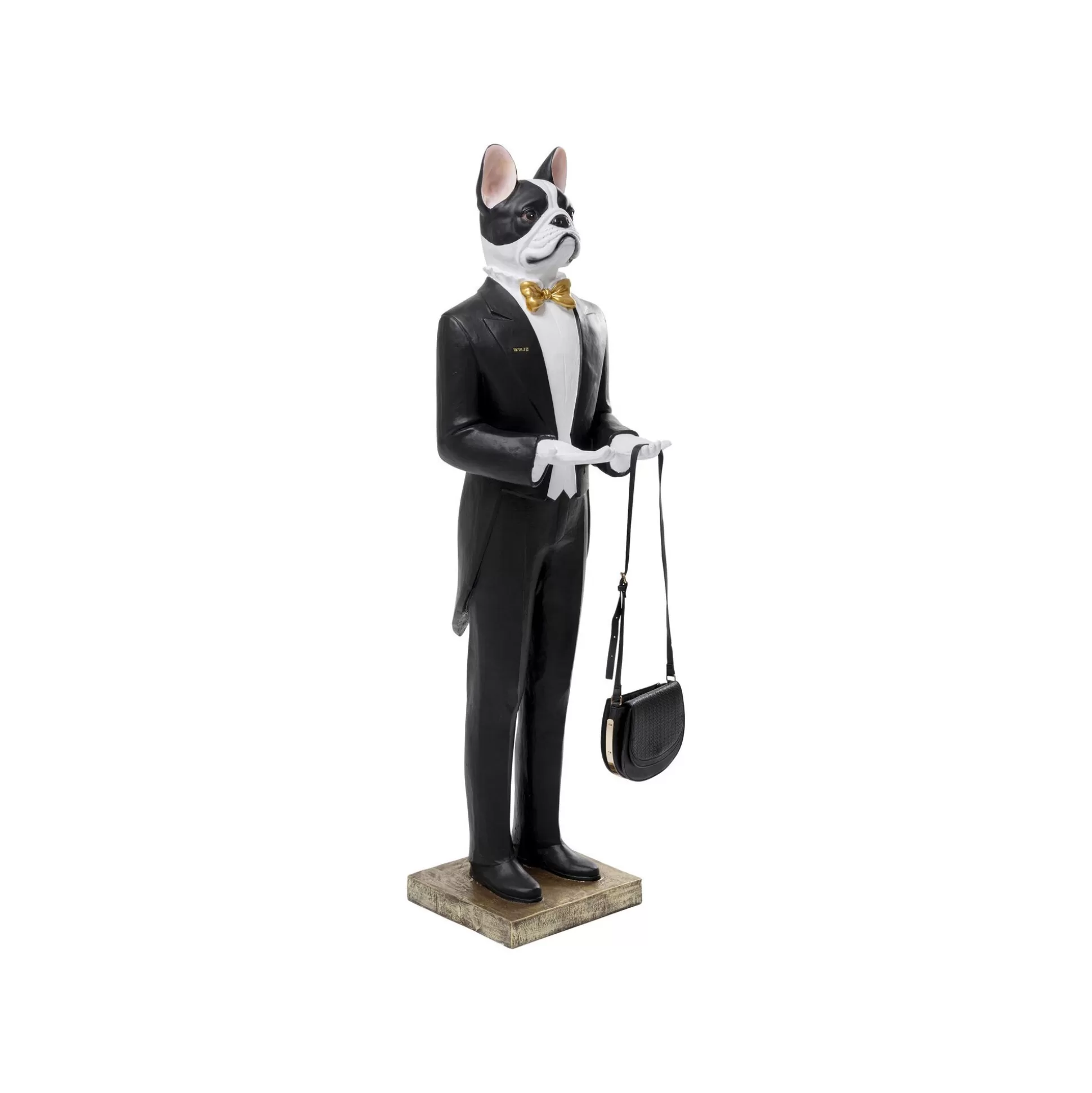 Déco XL Chien Majordome Noir Et Blanc 165cm ^KARE Design Fashion