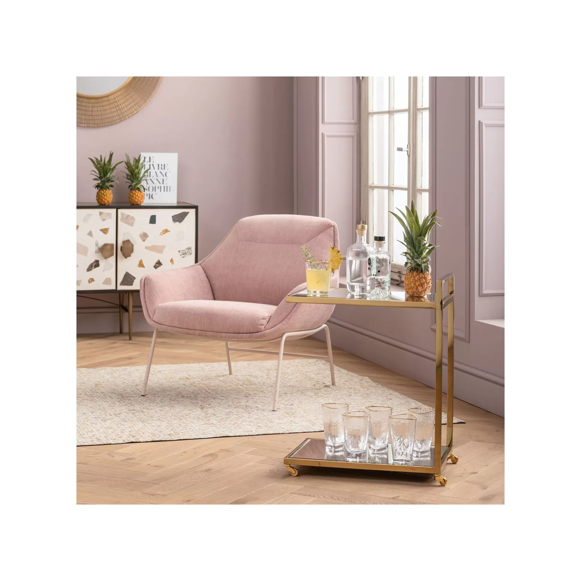 Desserte Classy Dorée ^KARE Design Outlet