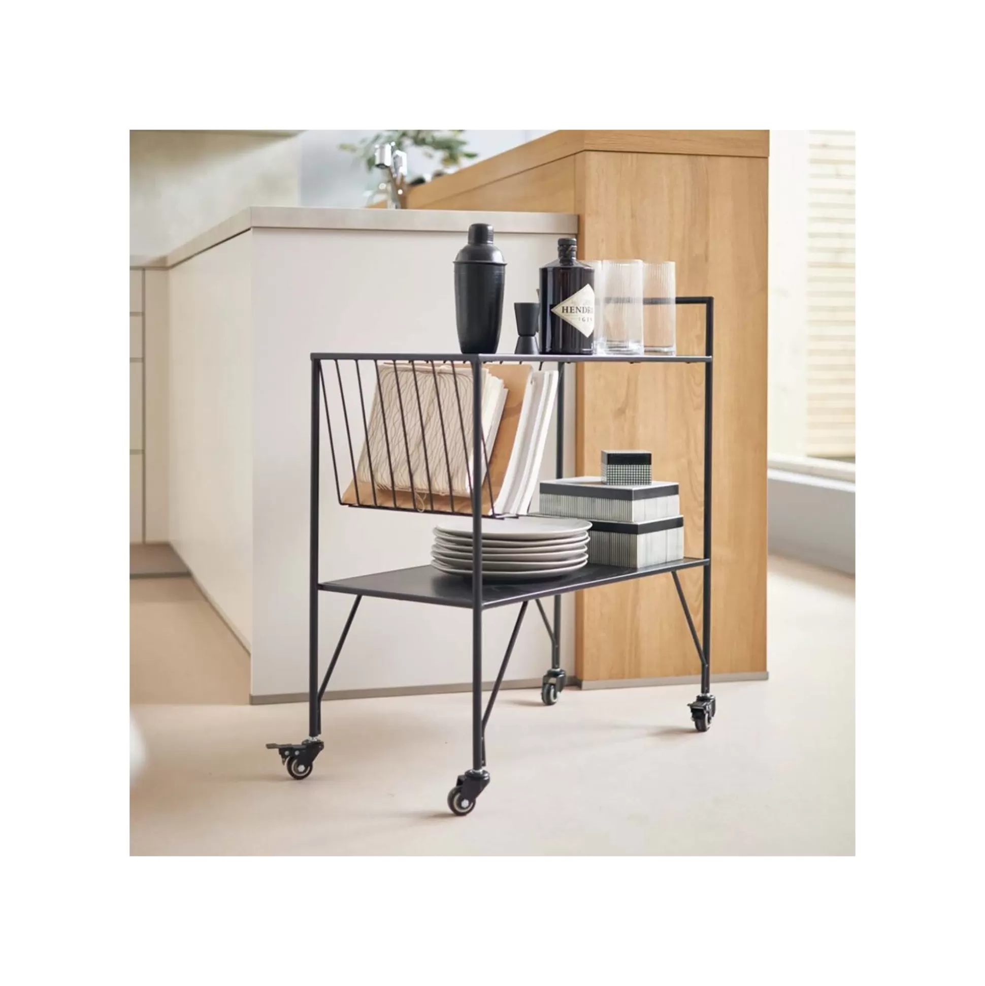 Desserte Fenja Noire ^KARE Design Flash Sale