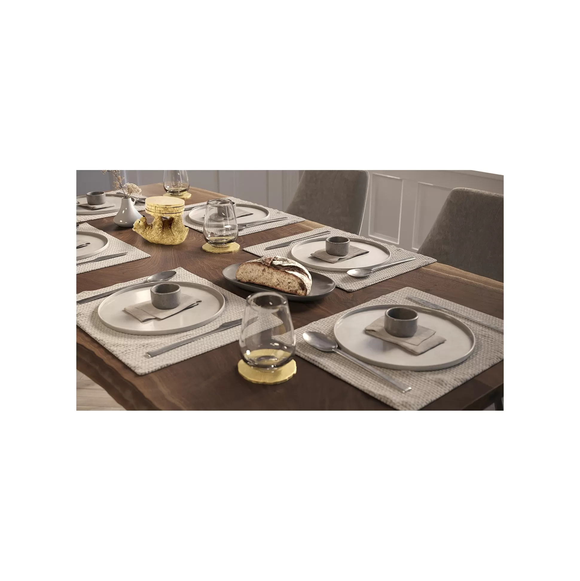 Dessous De Verre Ours Doré Set De 4 ^KARE Design Cheap