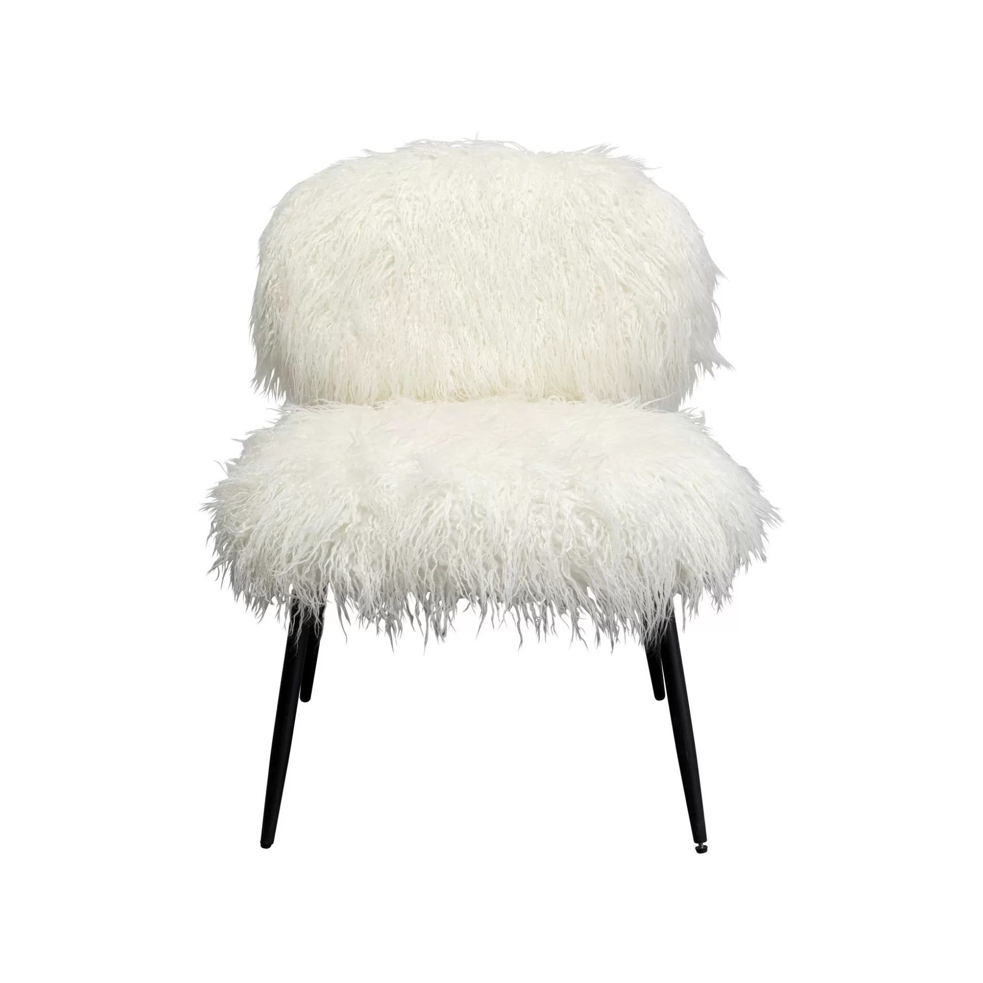 Fauteuil Hairy Blanc ^KARE Design Shop