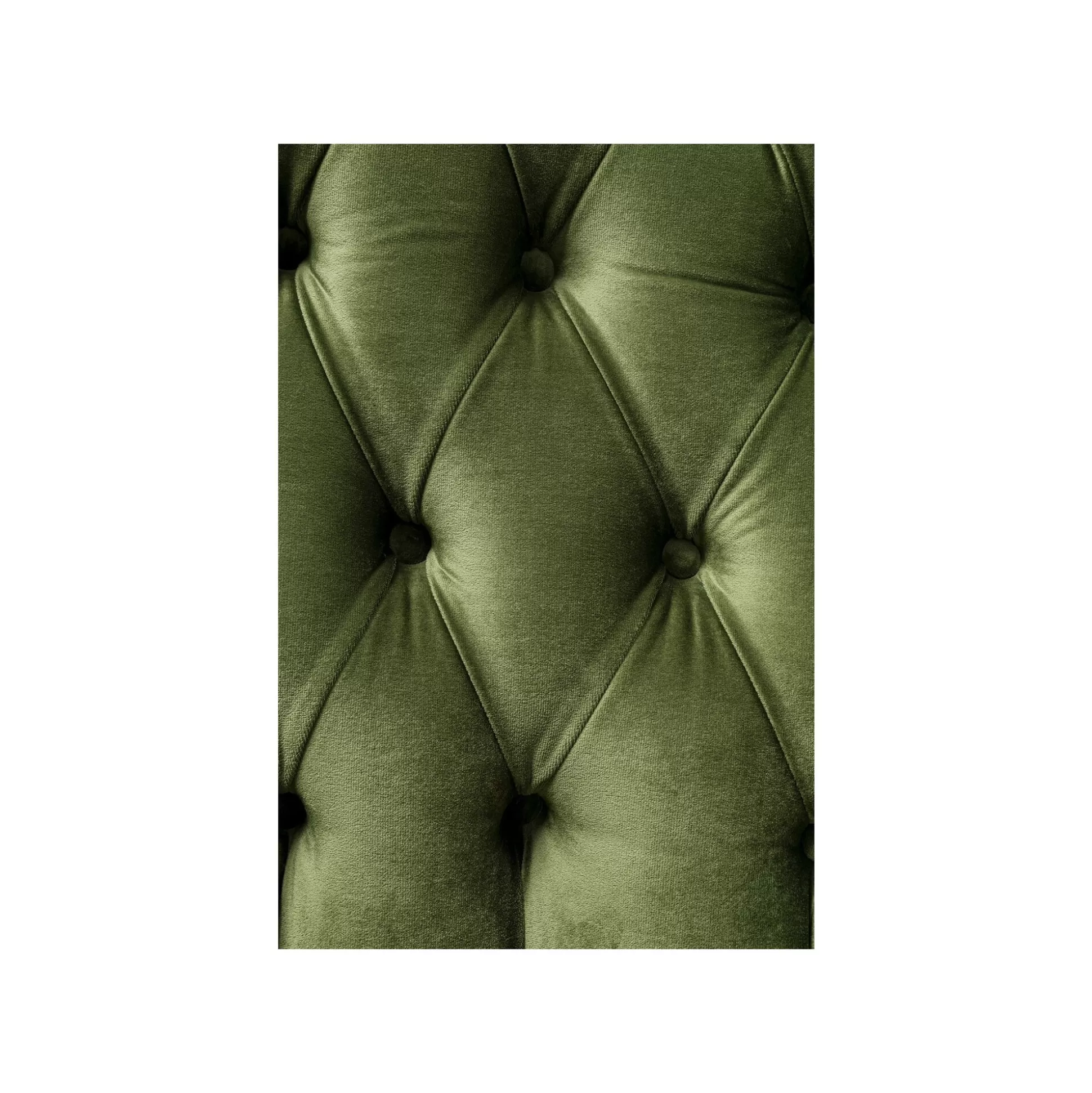 Fauteuil Pivotant Bellissima Velours Vert ^KARE Design Fashion