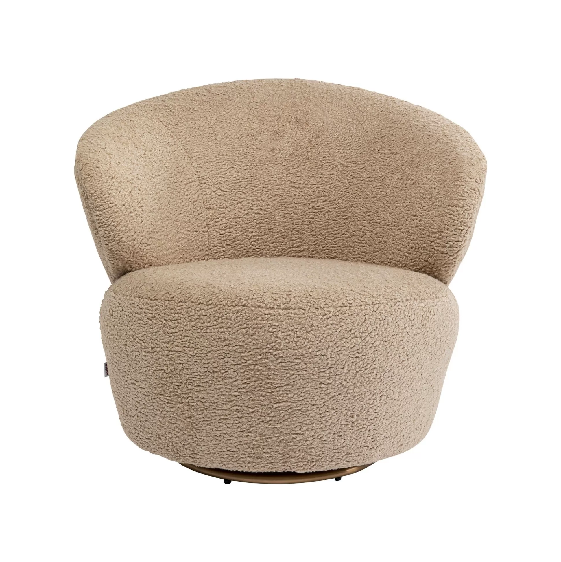 Fauteuil Pivotant Carella Taupe ^KARE Design Cheap