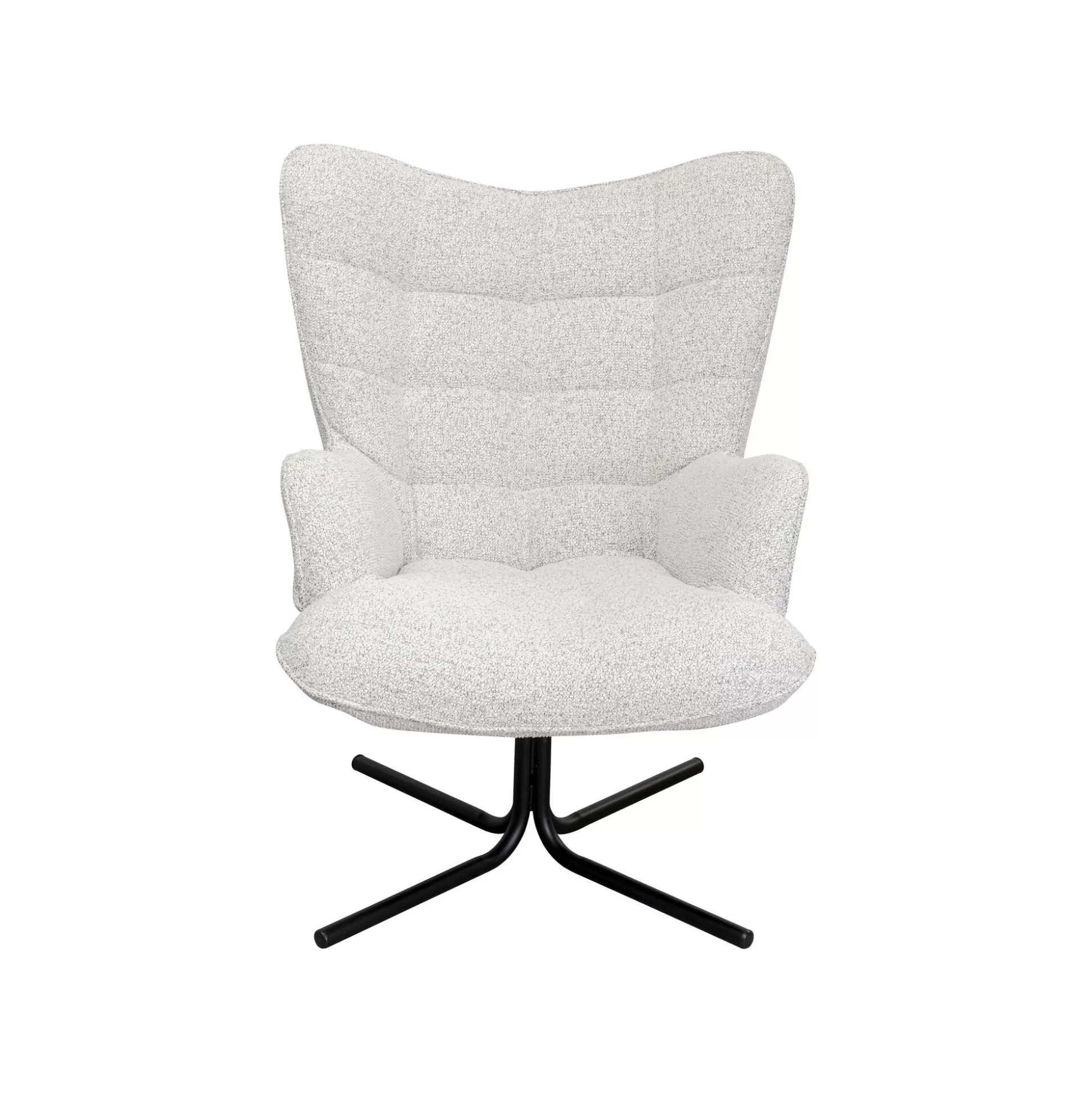 Fauteuil Pivotant Oscar Gris ^KARE Design Cheap