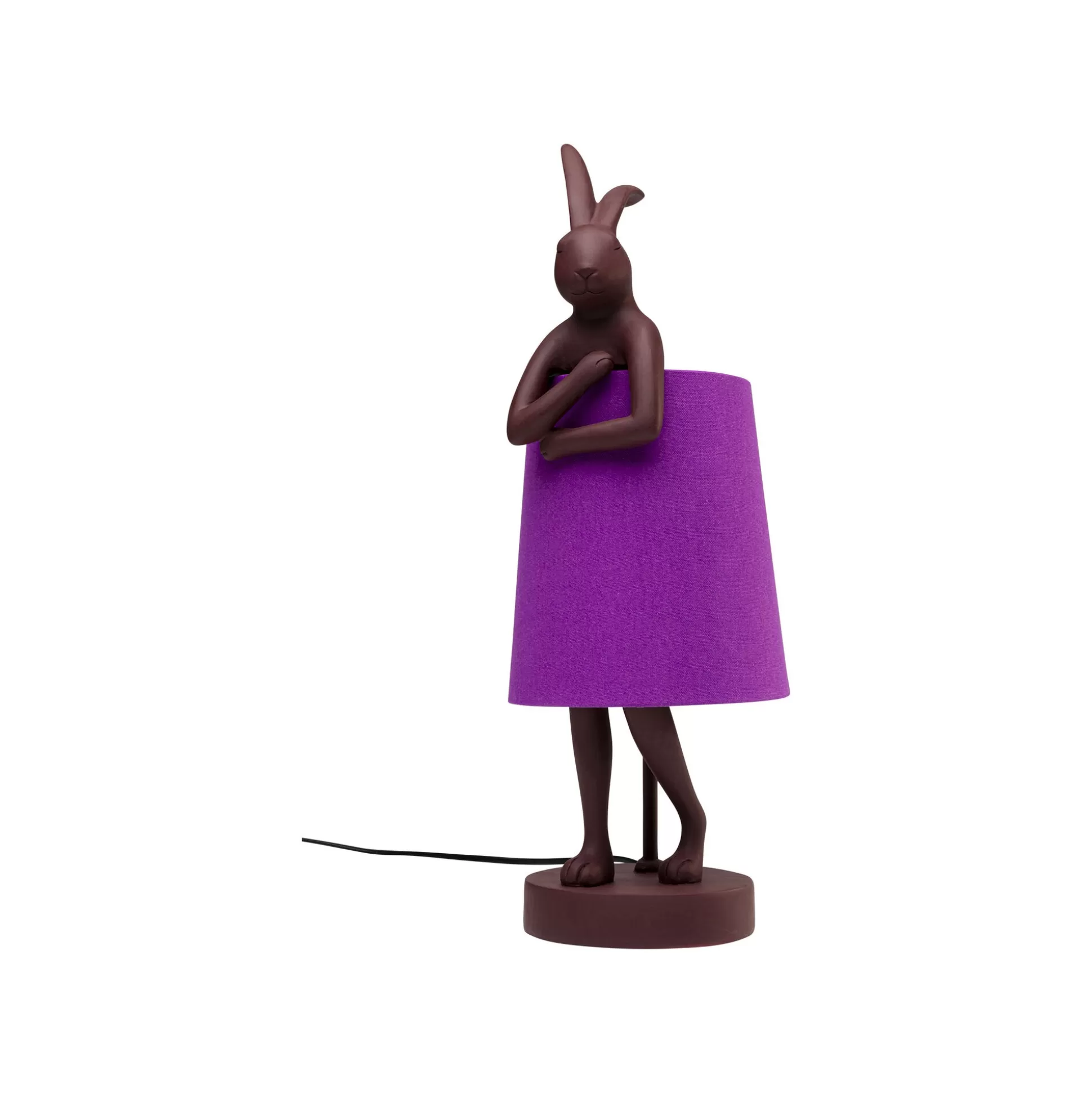 Lampe Animal Lapin Bordeaux Et Violette 50cm ^KARE Design Hot