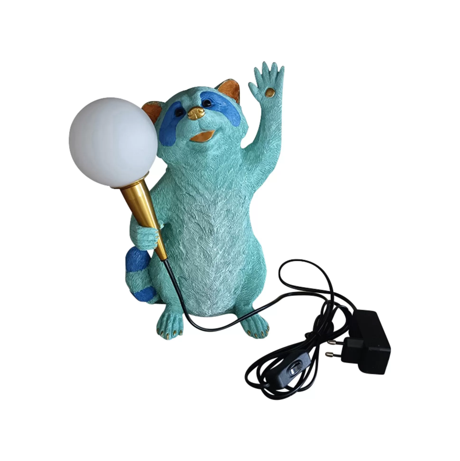 Lampe Raton Laveur Bleu ^KARE Design Cheap