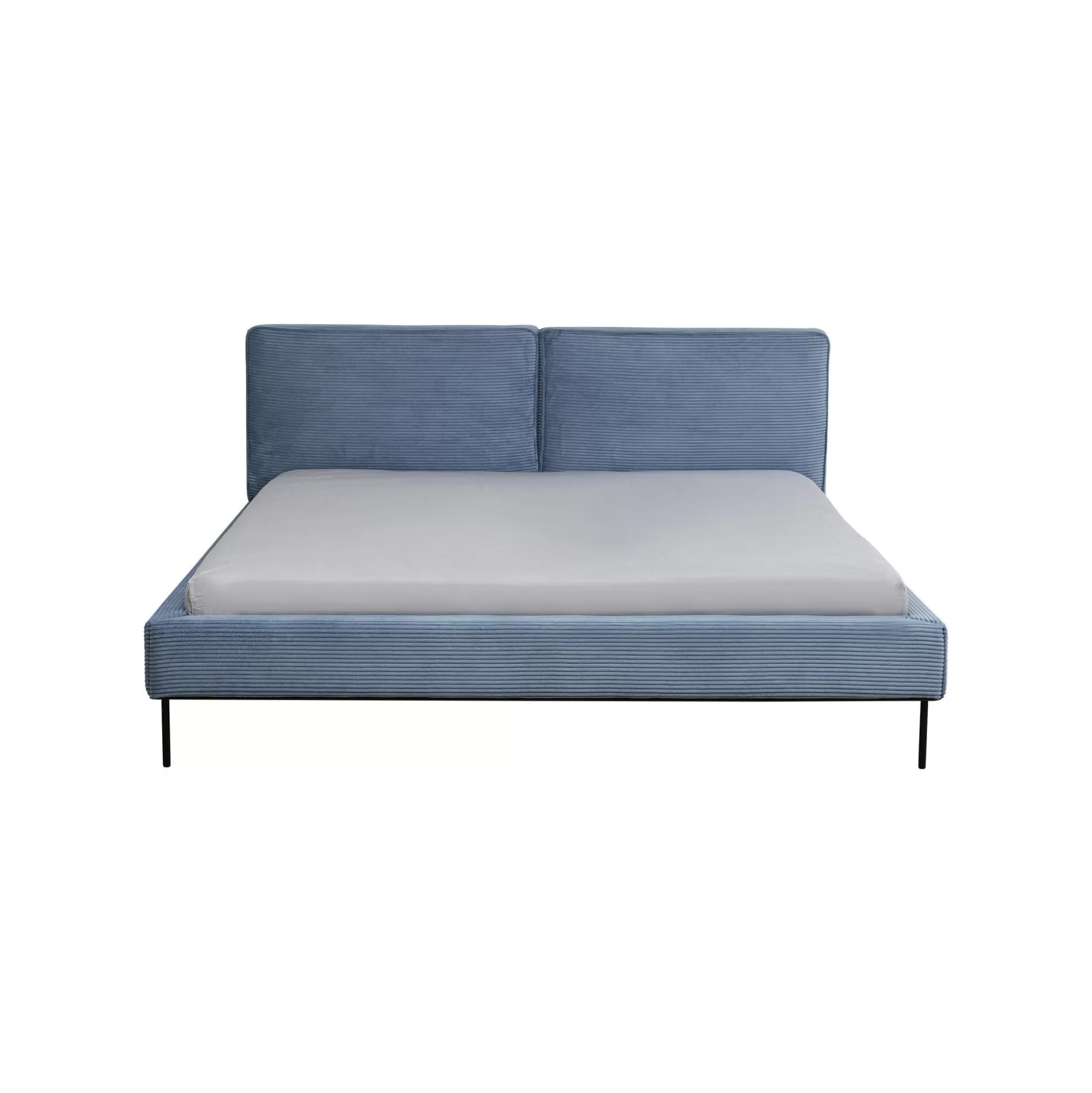 Lit East Side Cord Côtelé Bleu ^KARE Design Outlet