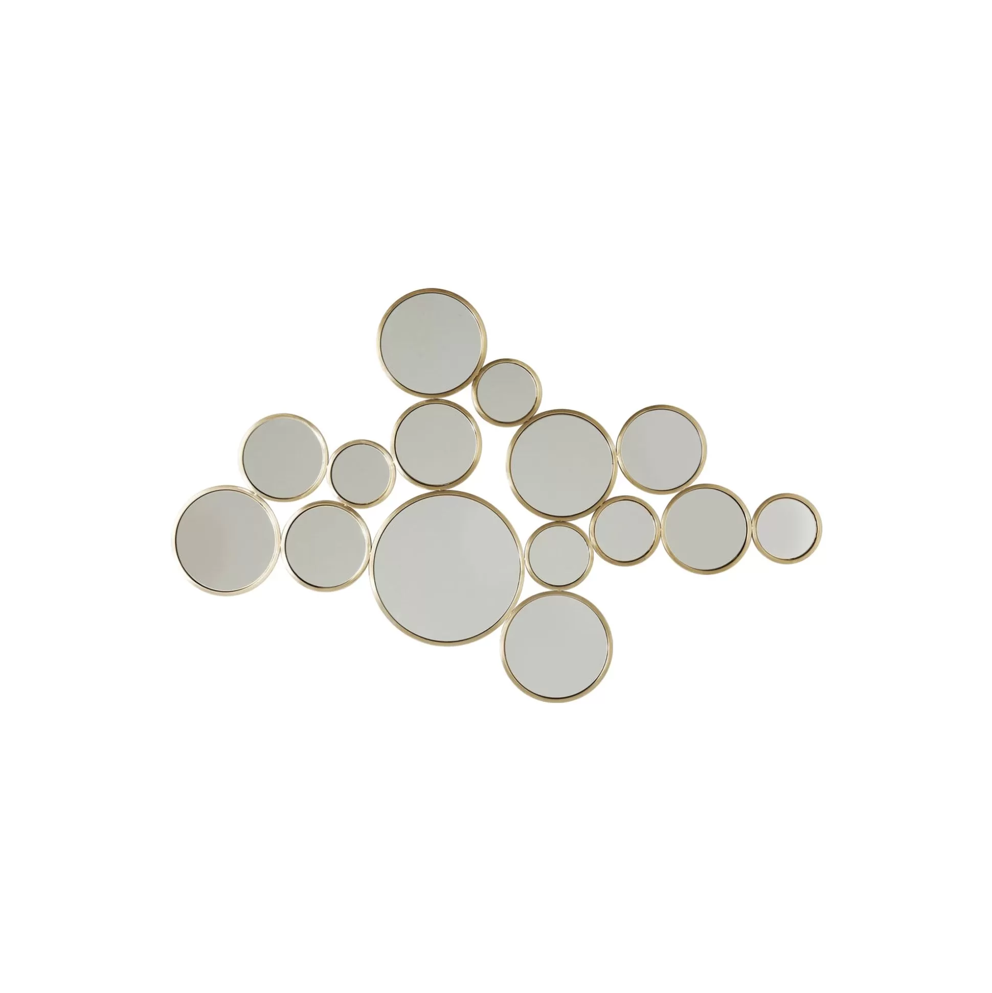 Miroir Bubbles Laiton 93x138cm ^KARE Design Clearance