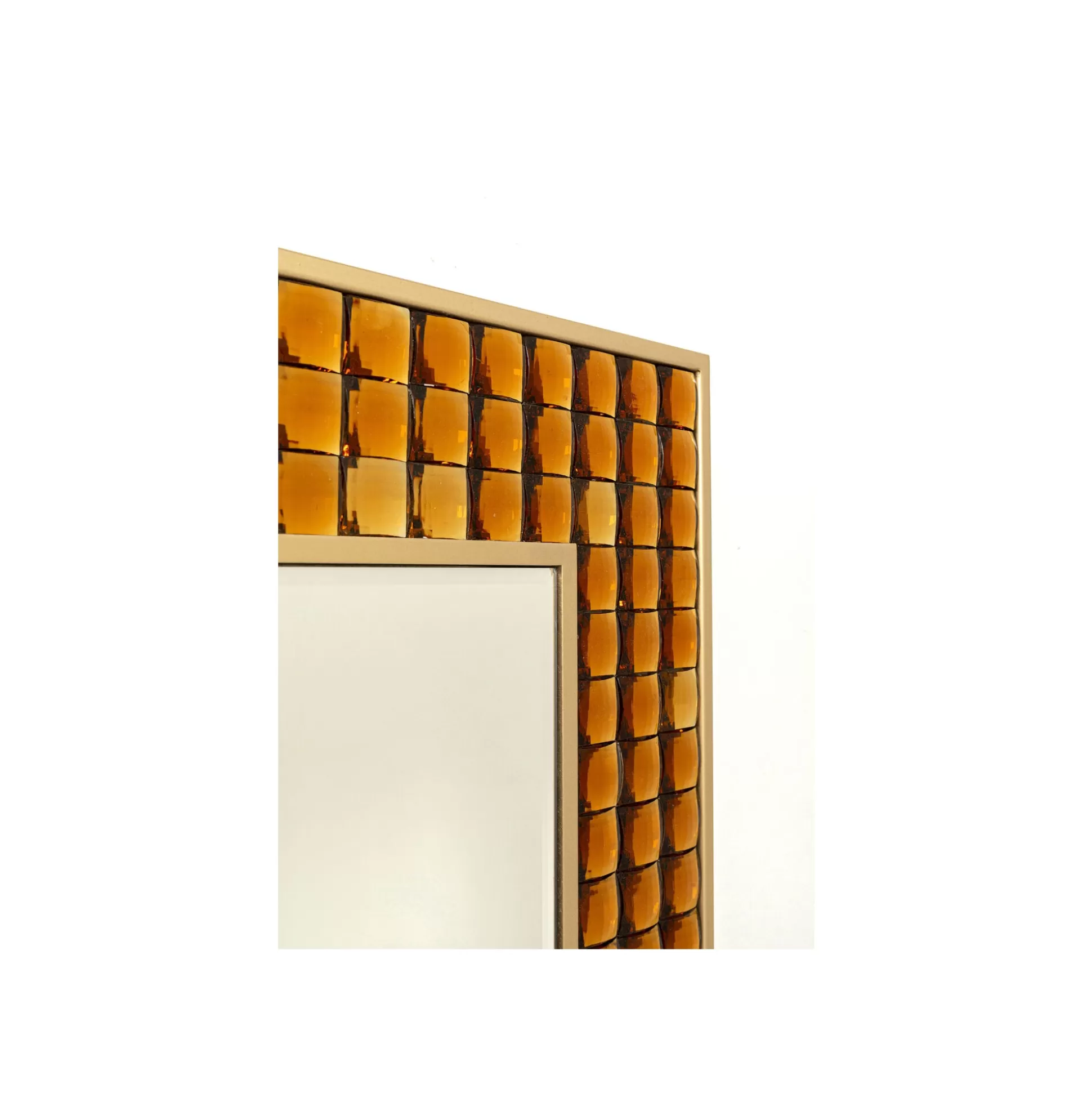 Miroir Crystals 100x80cm Doré ^KARE Design Cheap
