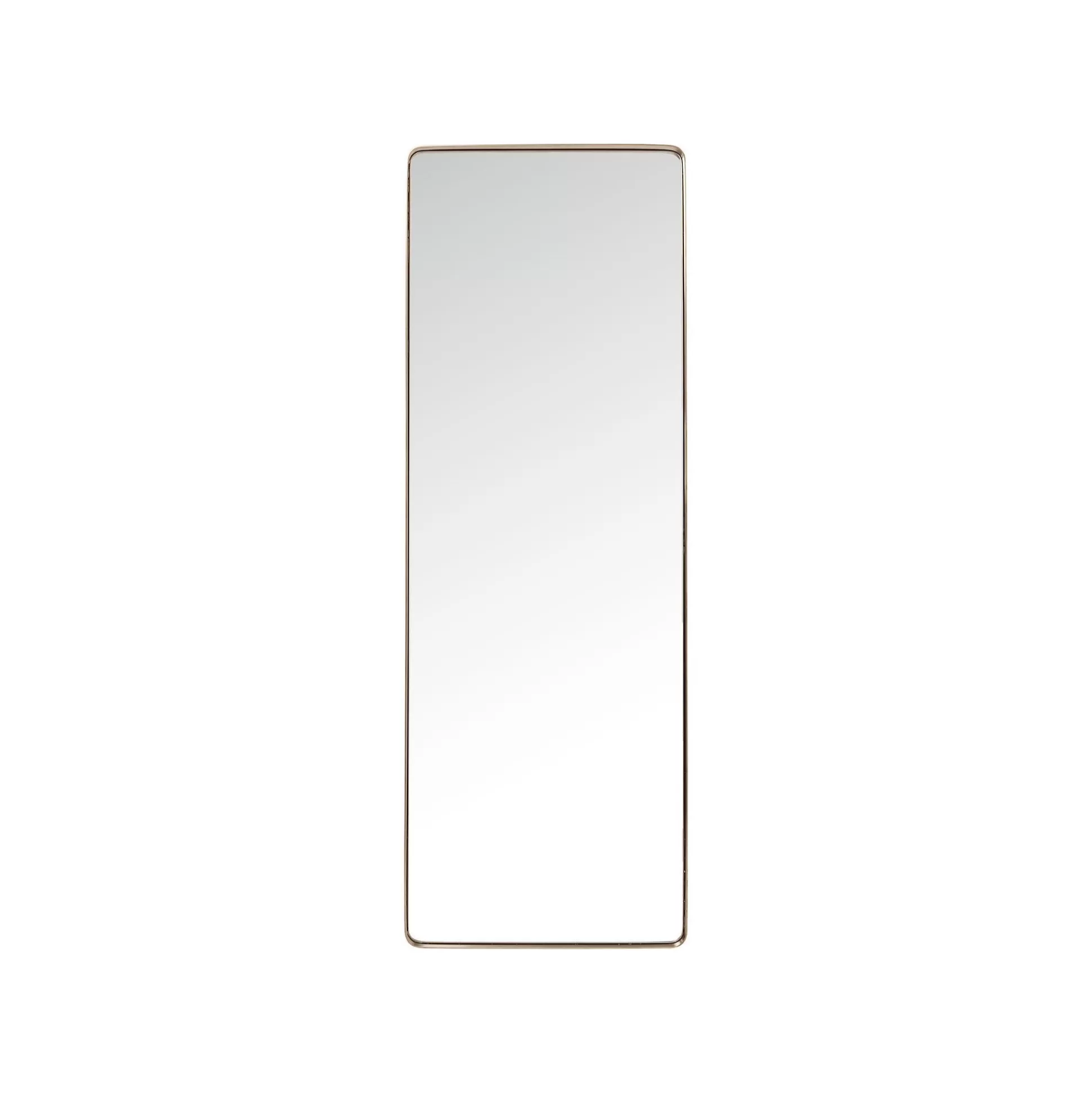 Miroir Curve Rectangulaire Cuivre 200x70cm ^KARE Design Online