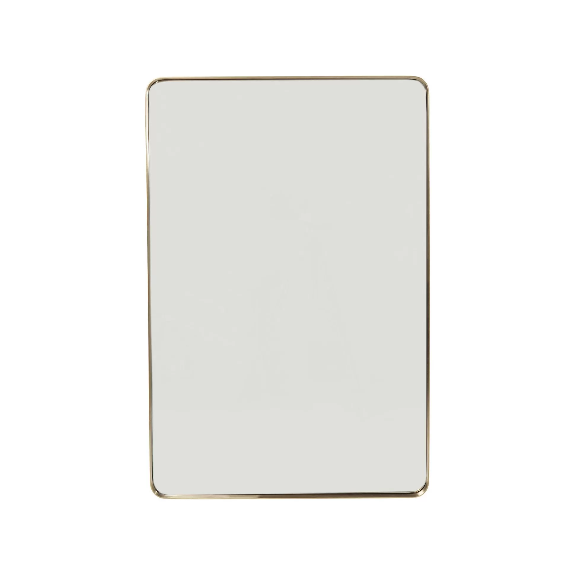 Miroir Curve Rectangulaire Laiton 120x80cm ^KARE Design Best Sale