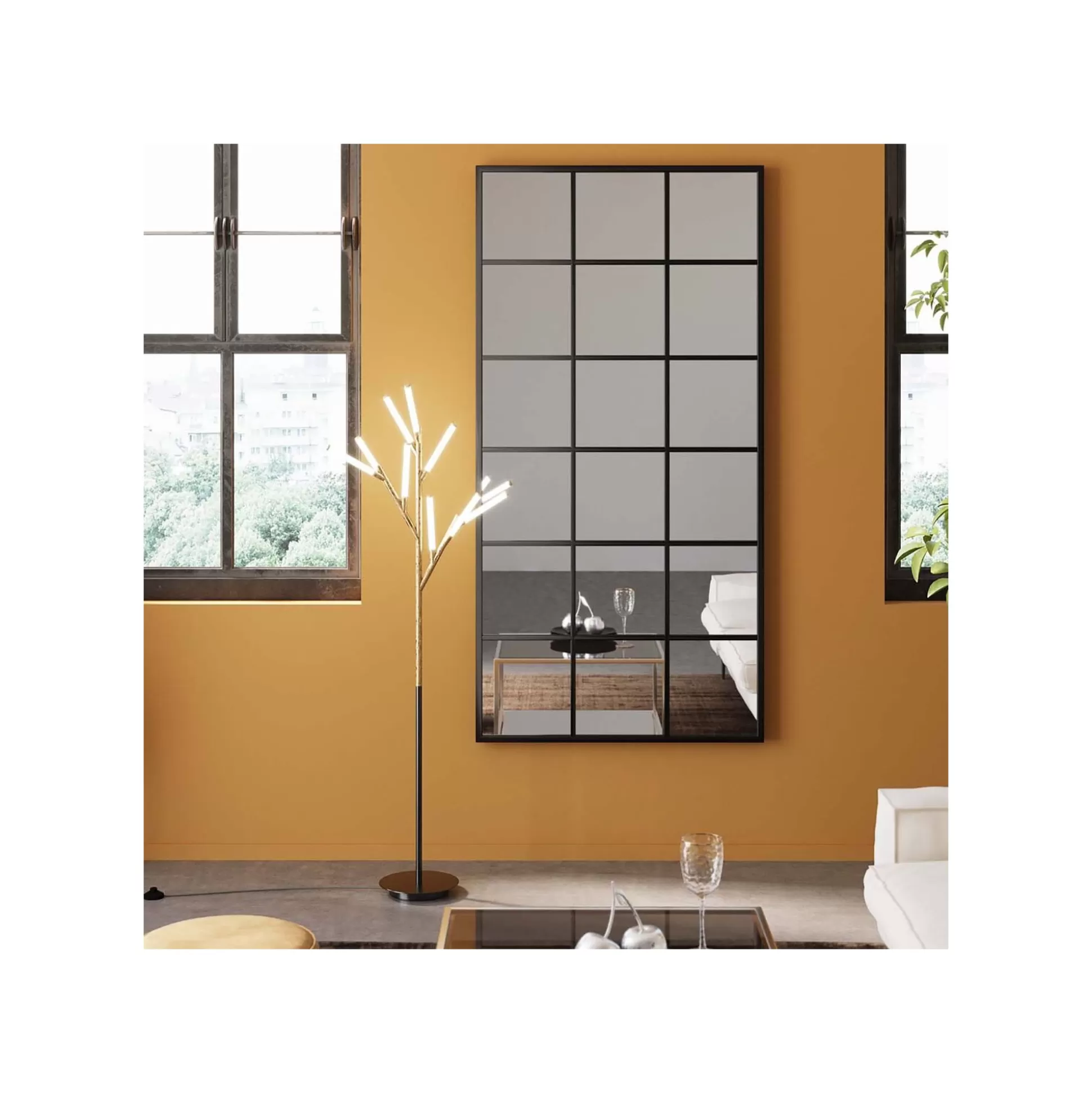 Miroir Finestra Noir 180x90cm ^KARE Design Online