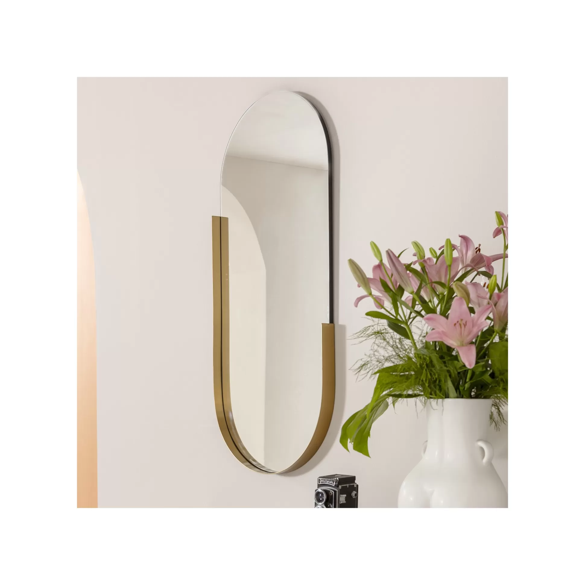 Miroir Hipster Ovale 114x50cm ^KARE Design Cheap