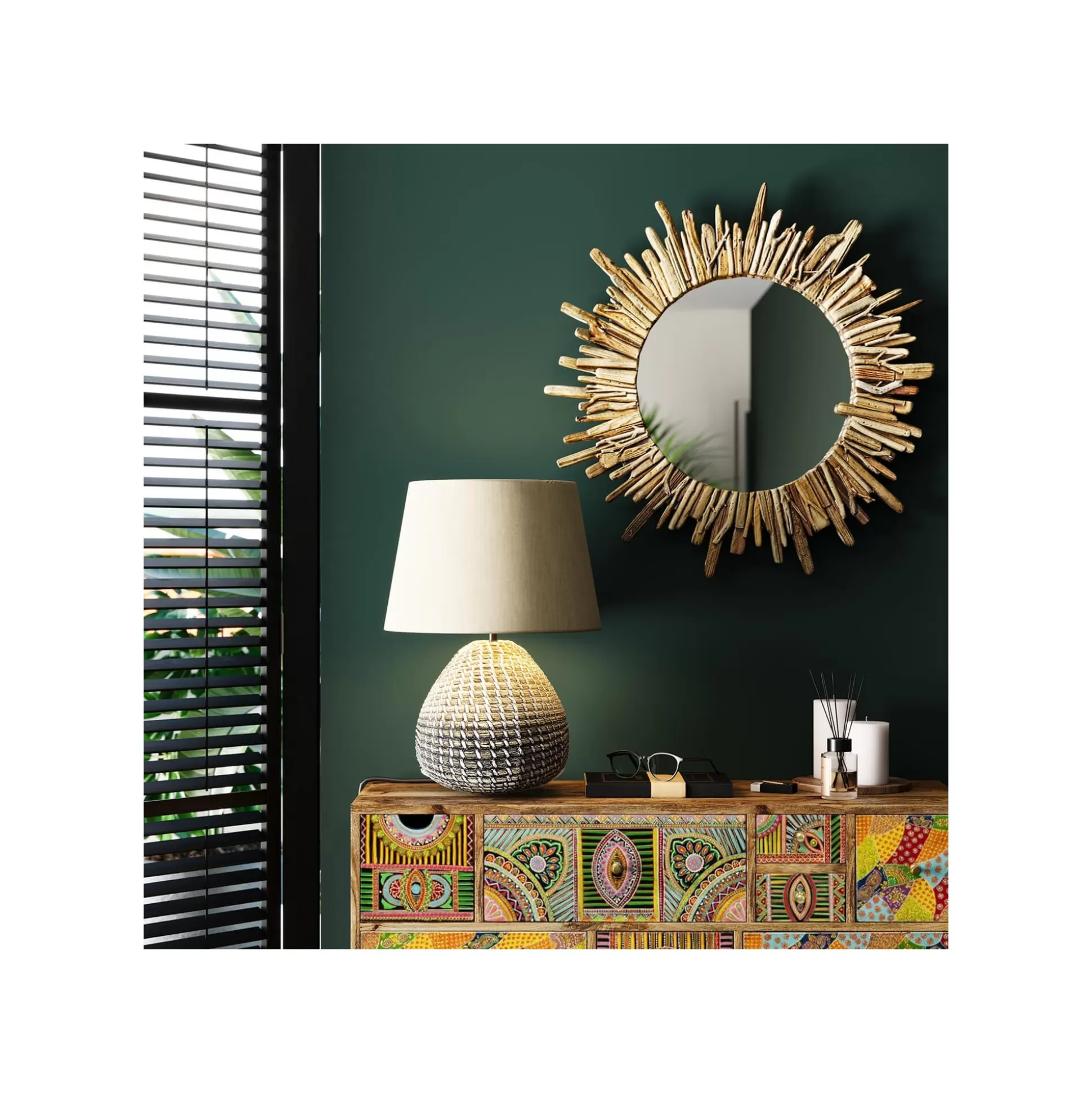 Miroir Legno 82cm ^KARE Design Sale