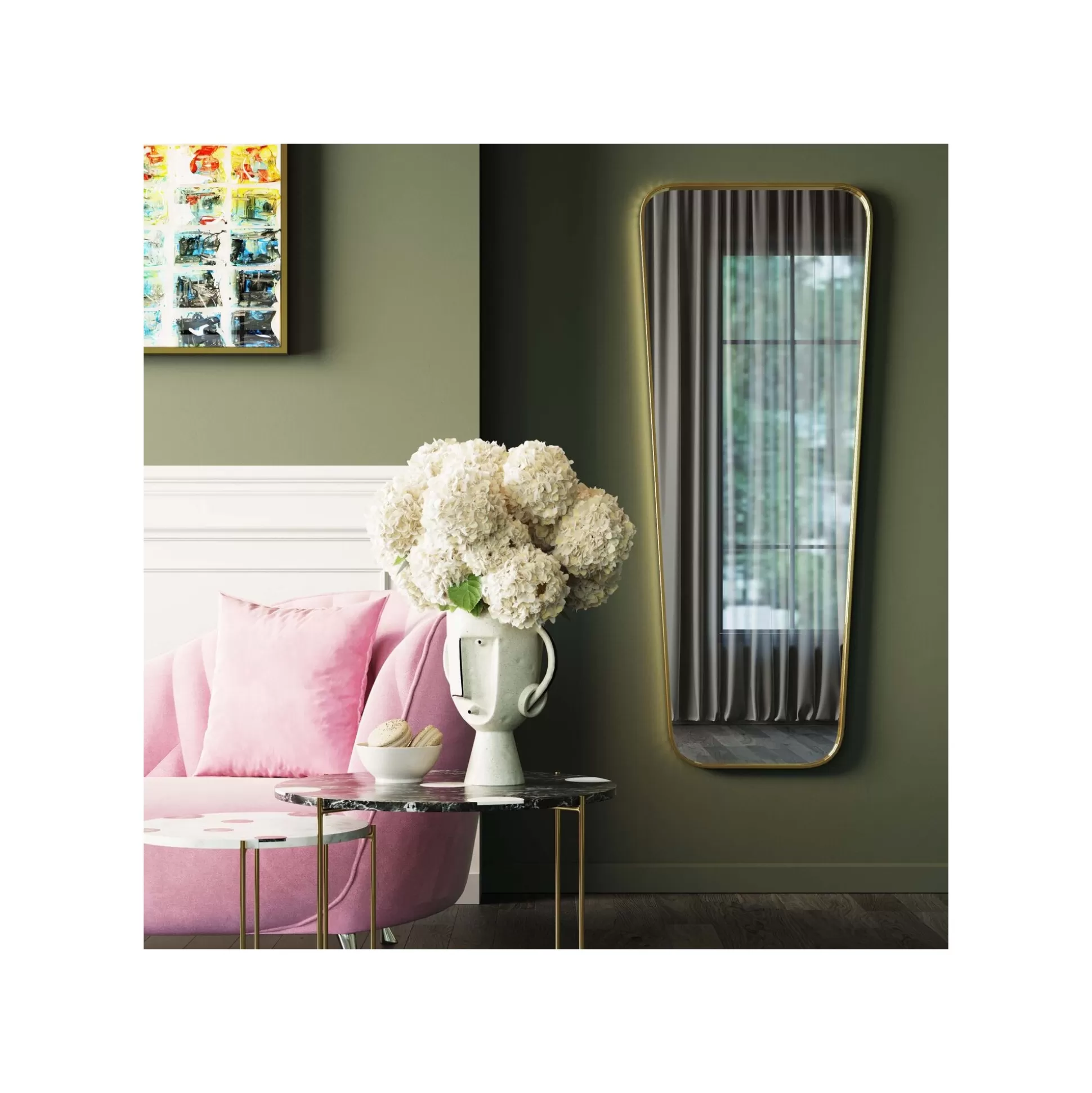 Miroir Opera Doré 160x65cm ^KARE Design Sale