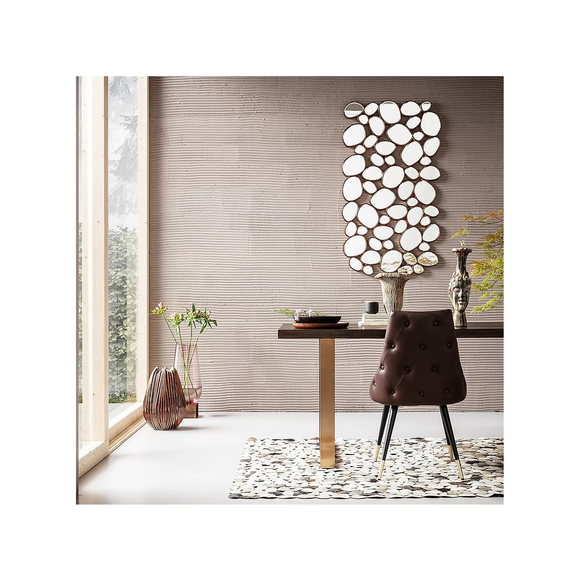 Miroir Water Drops 135x78cm ^KARE Design Best