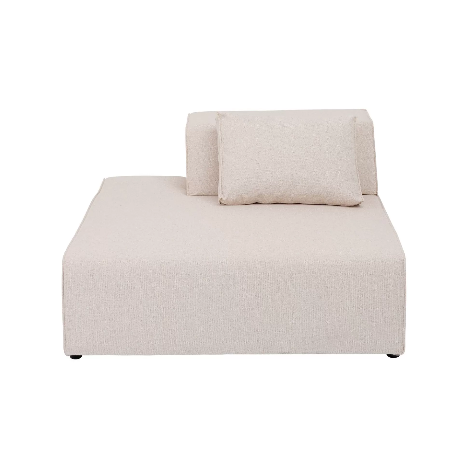 Méridienne Gauche Canapé Infinity Crème ^KARE Design Fashion