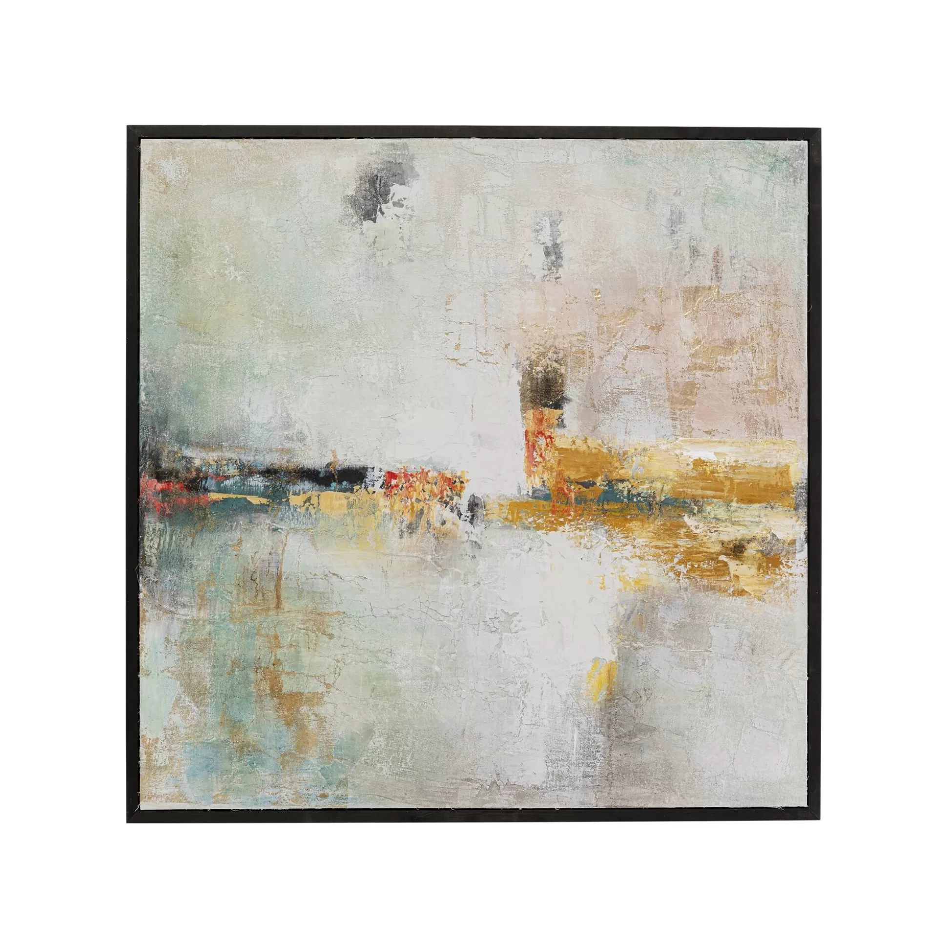 Peinture Frame Dust Dorée 120x120cm ^KARE Design Sale